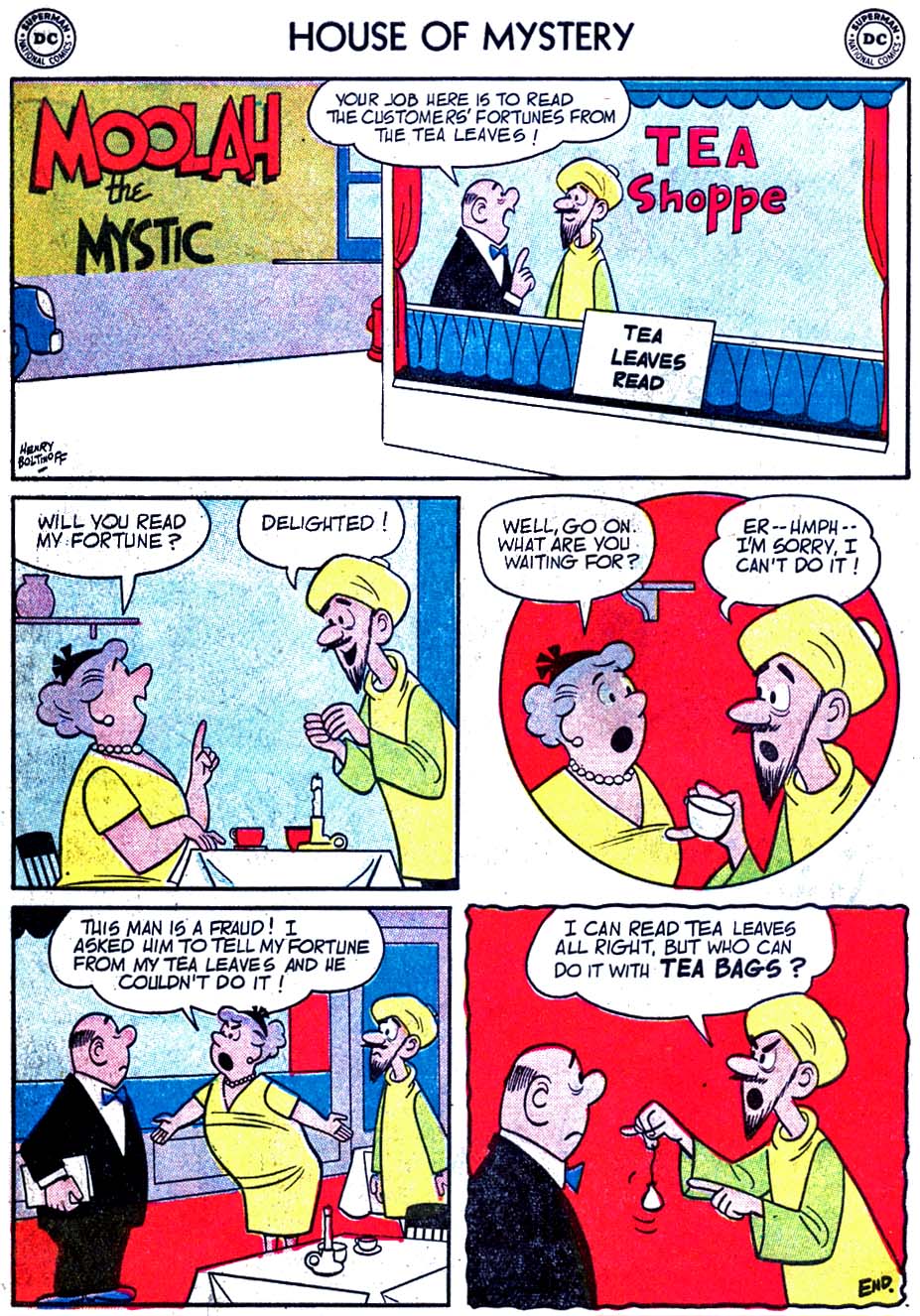 Read online House of Mystery (1951) comic -  Issue #70 - 10