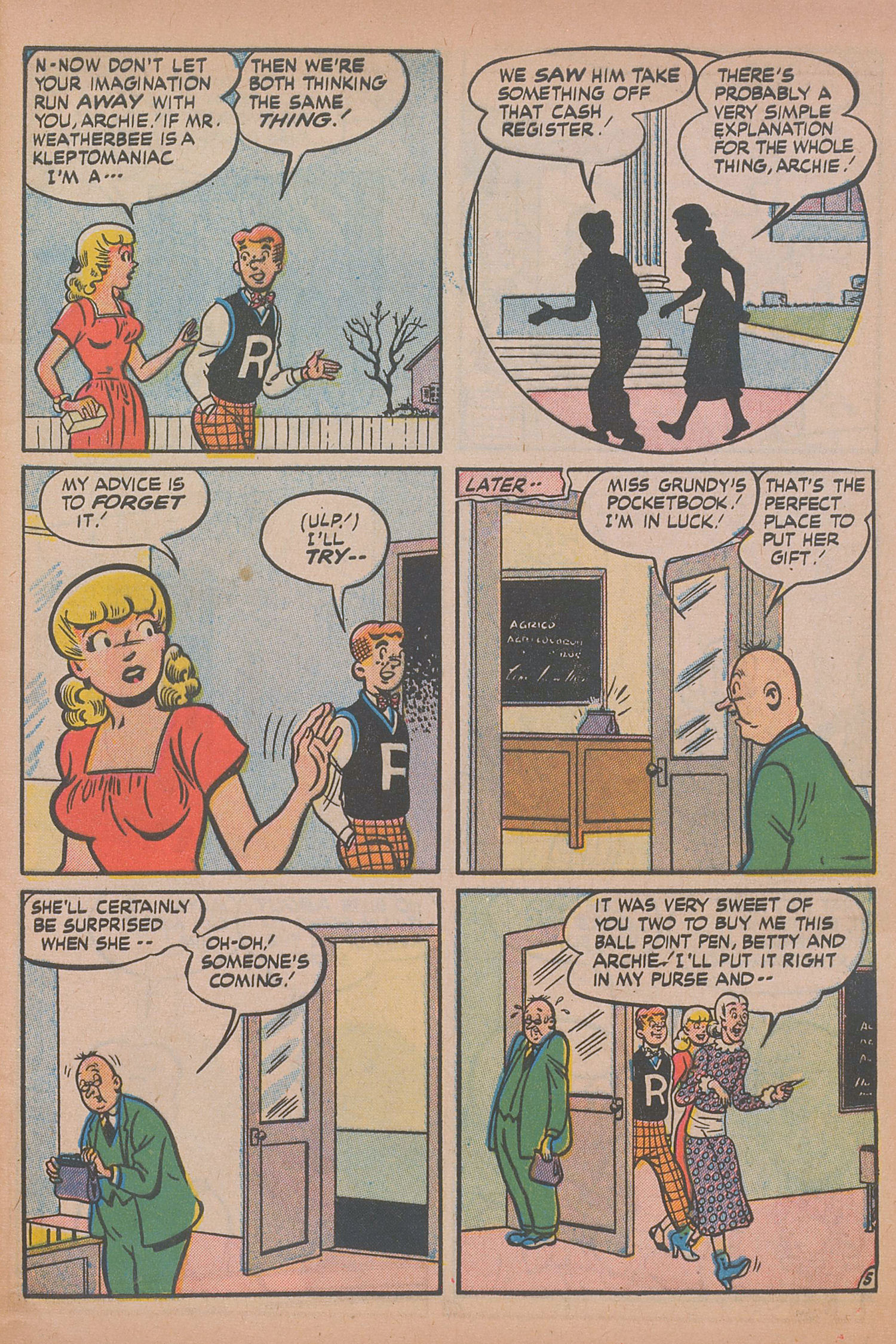 Read online Pep Comics comic -  Issue #76 - 7