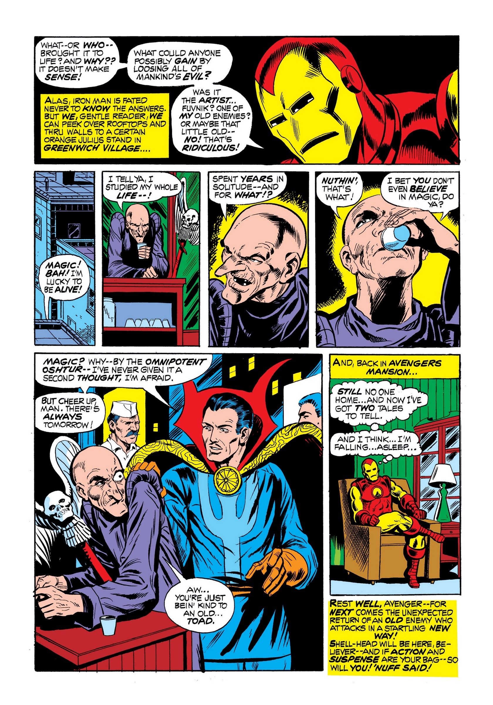 Read online Marvel Masterworks: The Invincible Iron Man comic -  Issue # TPB 9 (Part 1) - 69