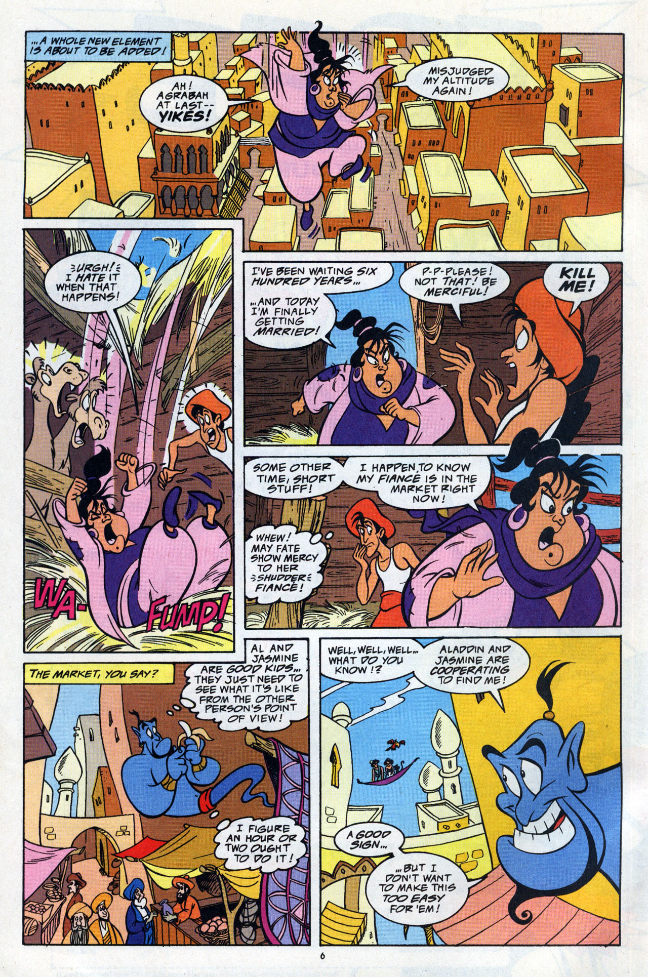 Read online Disney's Aladdin comic -  Issue #8 - 8