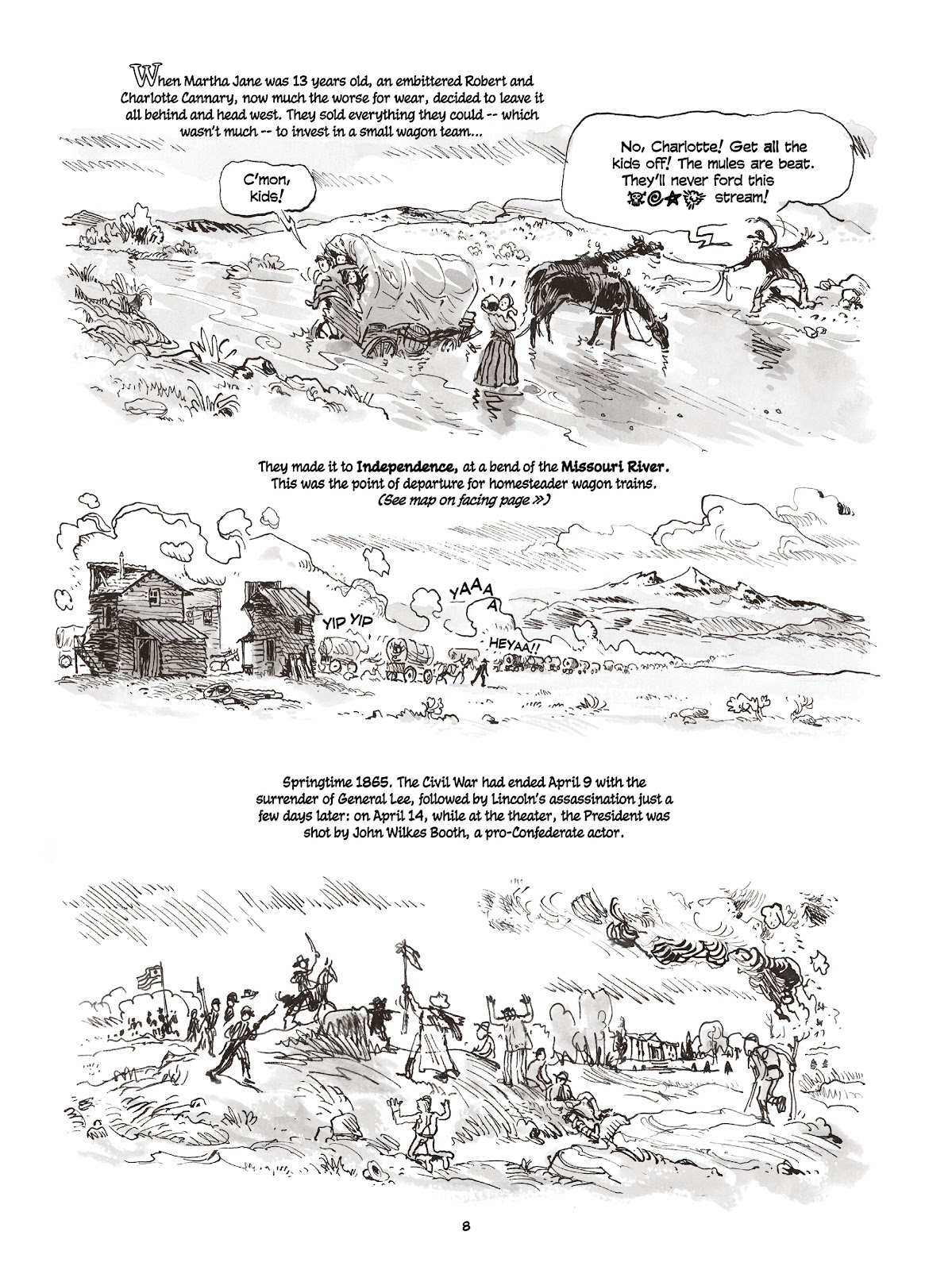 Calamity Jane: The Calamitous Life of Martha Jane Cannary issue TPB (Part 1) - Page 9