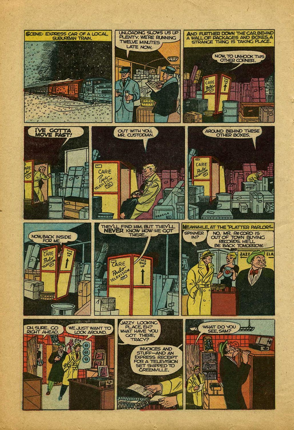 Read online Dick Tracy comic -  Issue #78 - 12
