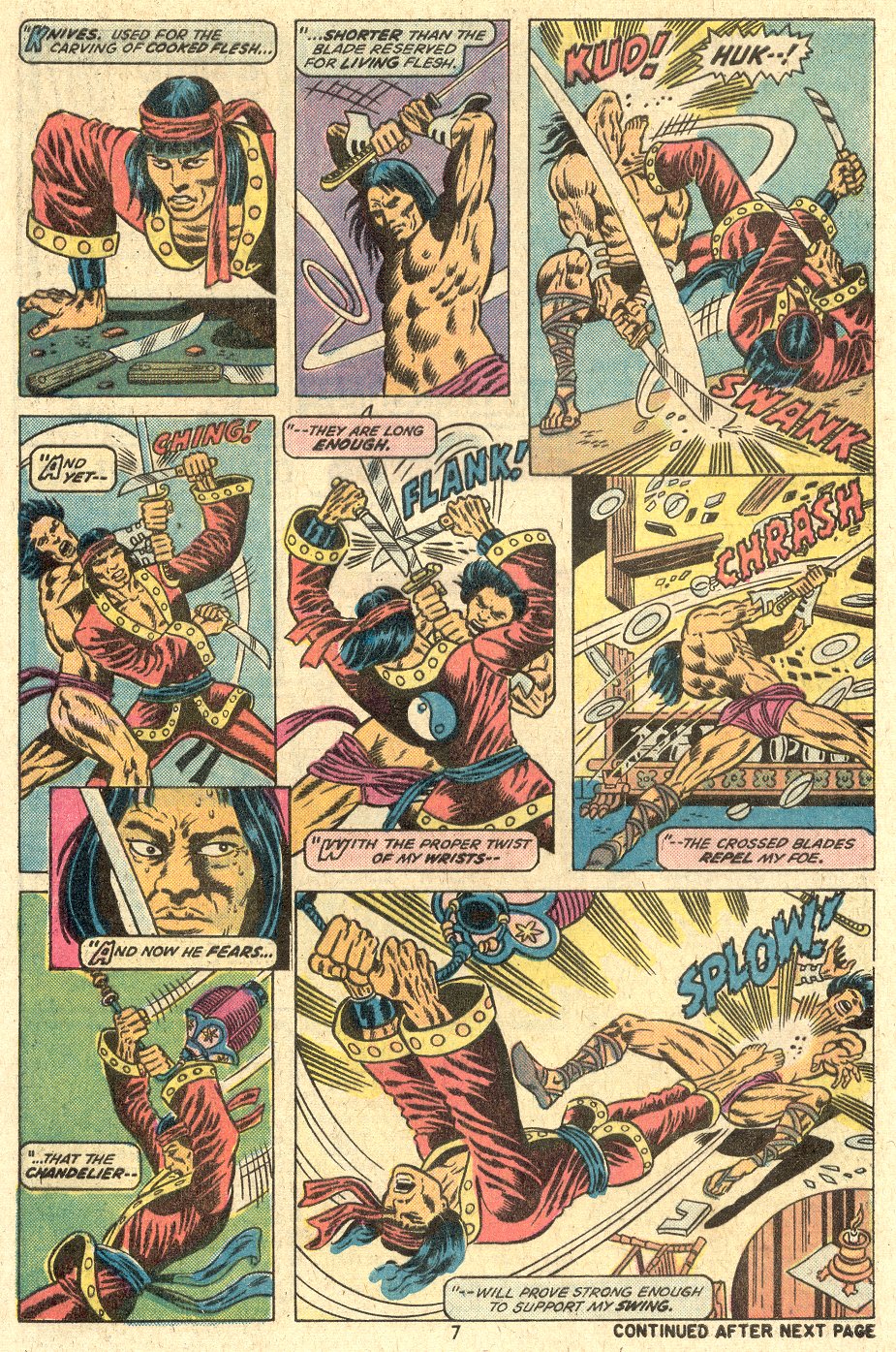 Read online Master of Kung Fu (1974) comic -  Issue #22 - 6