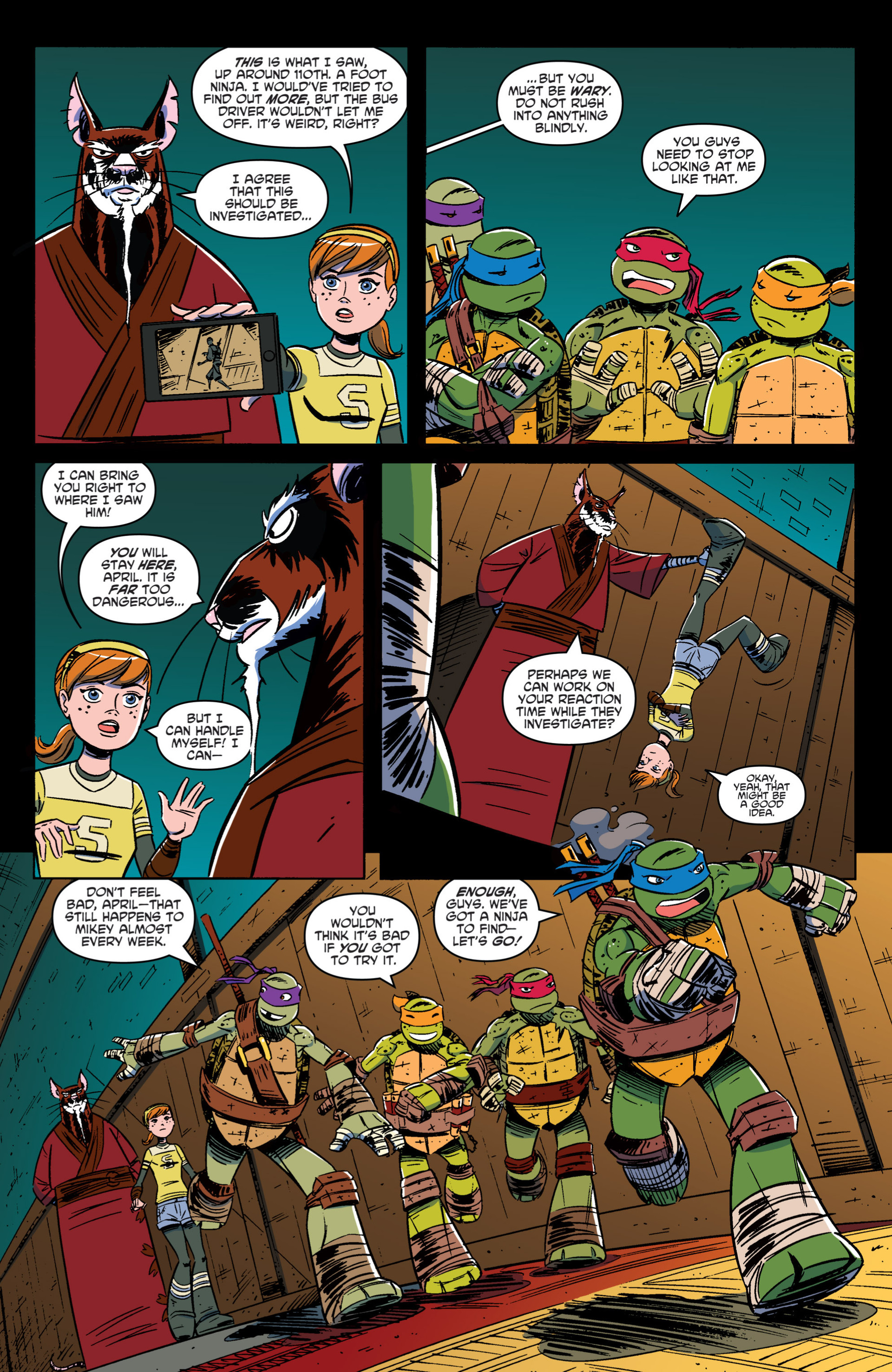 Read online Teenage Mutant Ninja Turtles New Animated Adventures comic -  Issue #4 - 6