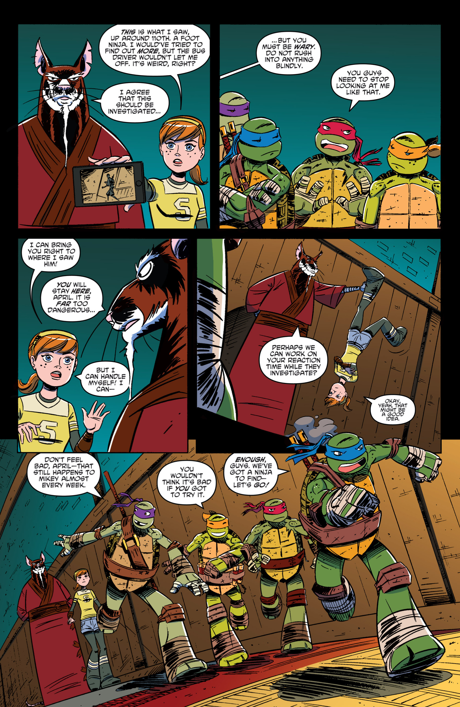 Read online Teenage Mutant Ninja Turtles New Animated Adventures comic -  Issue #4 - 6