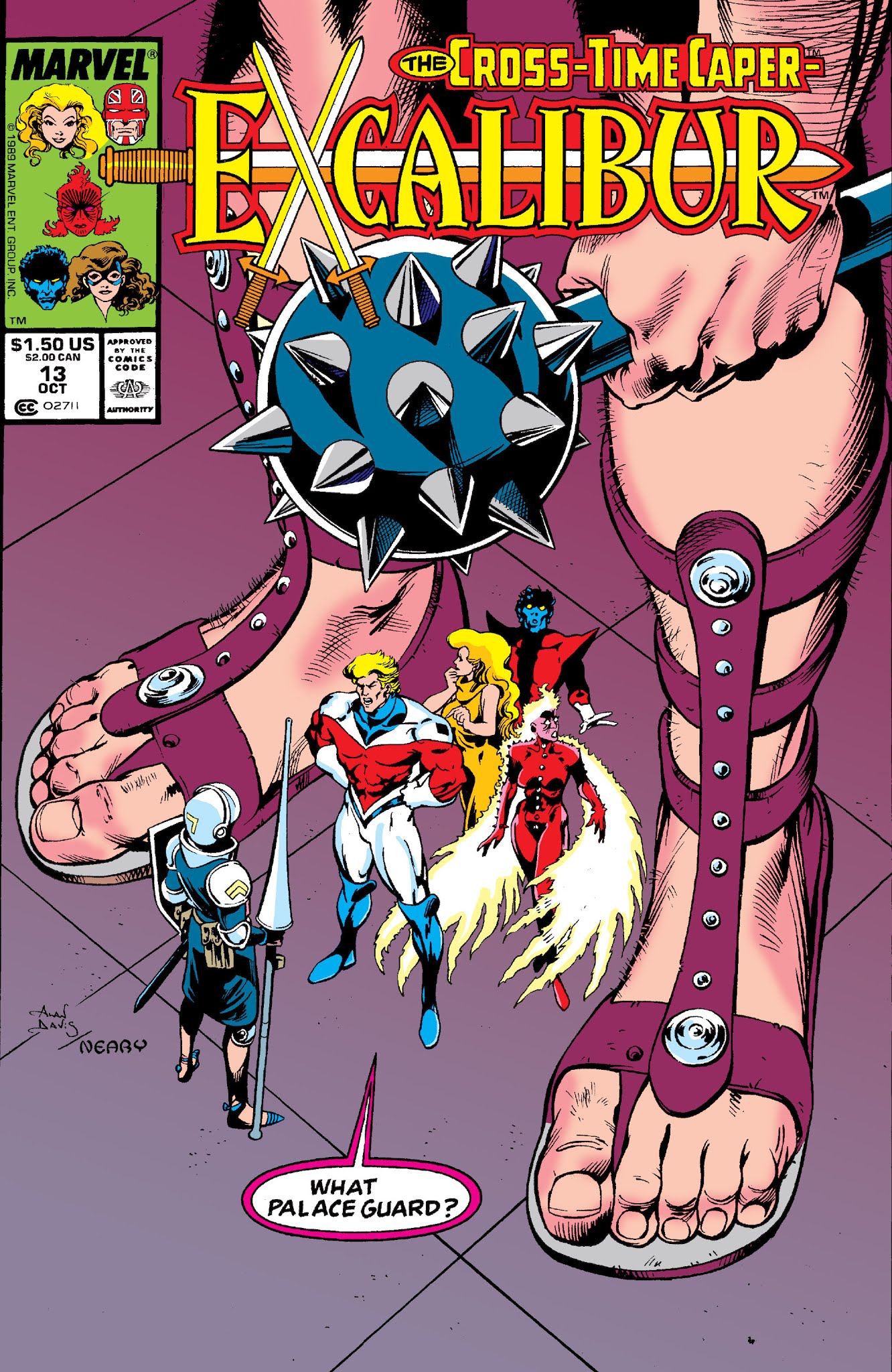 Read online Excalibur (1988) comic -  Issue # TPB 3 (Part 1) - 27