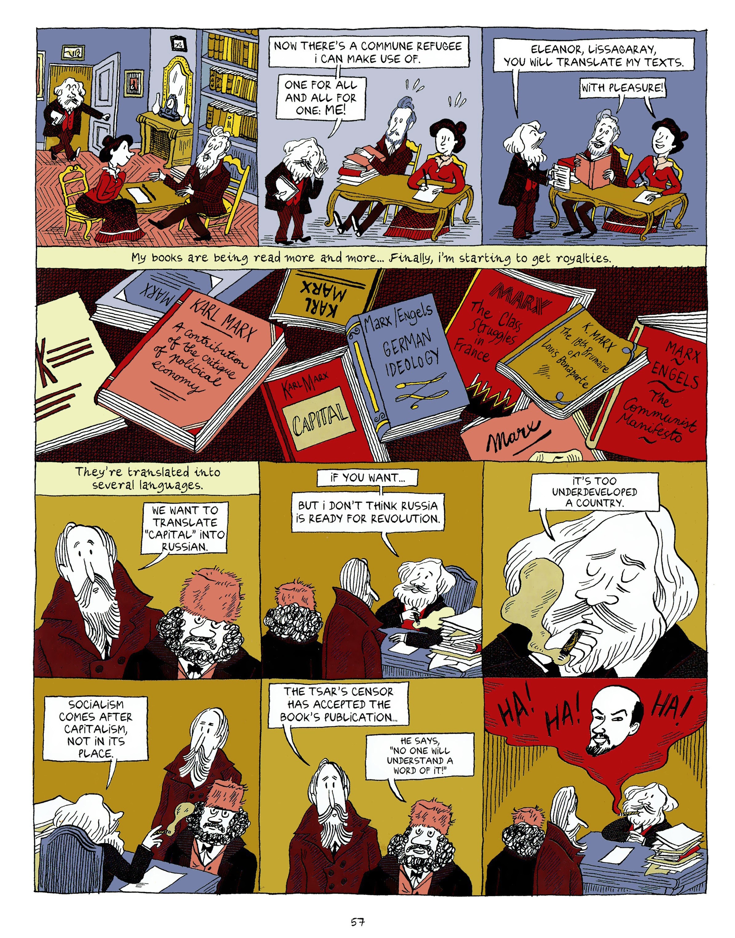 Read online Marx, Freud & Einstein: Heroes of the Mind comic -  Issue # TPB (Part 1) - 58
