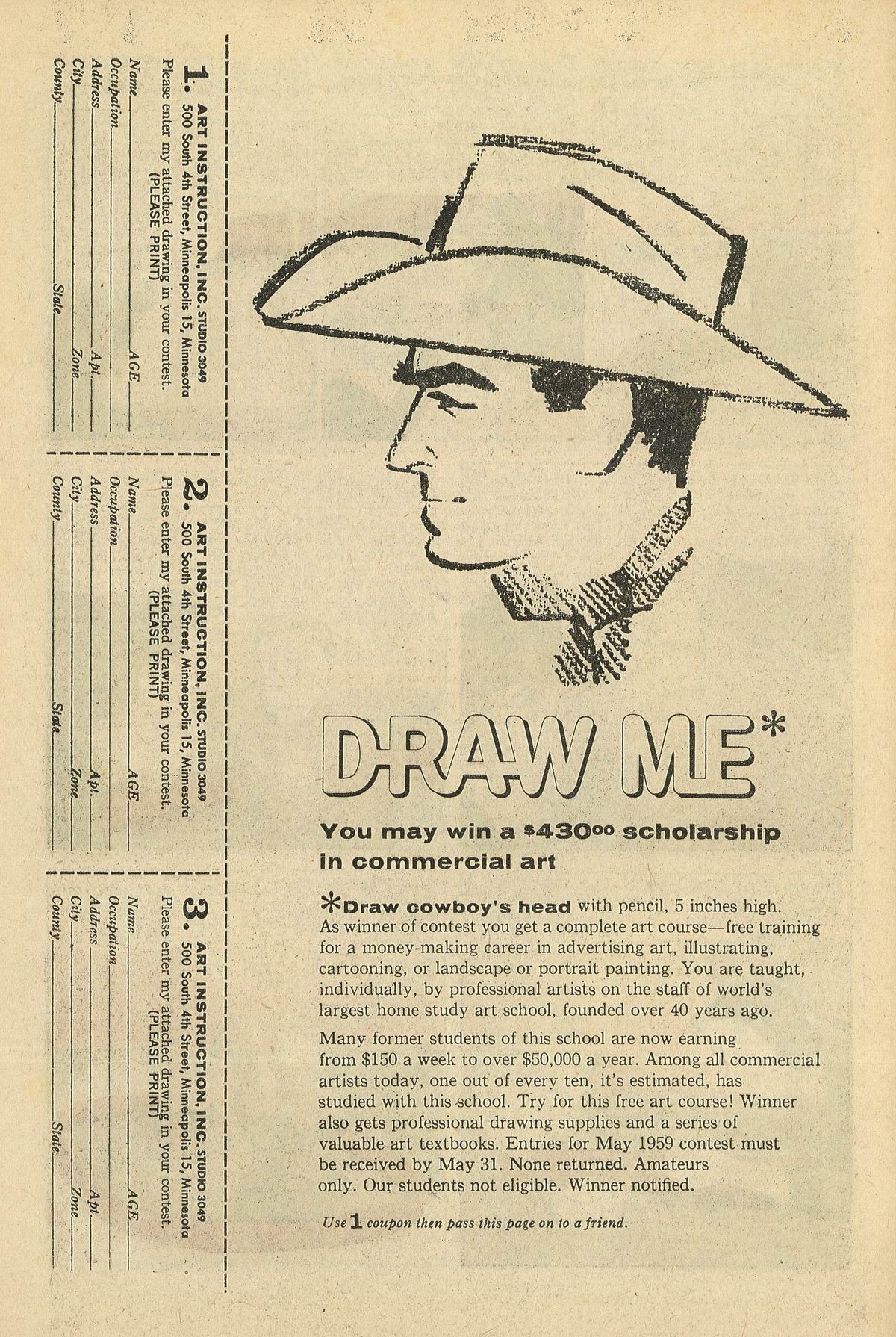 Read online Adventures Into The Unknown comic -  Issue #108 - 34