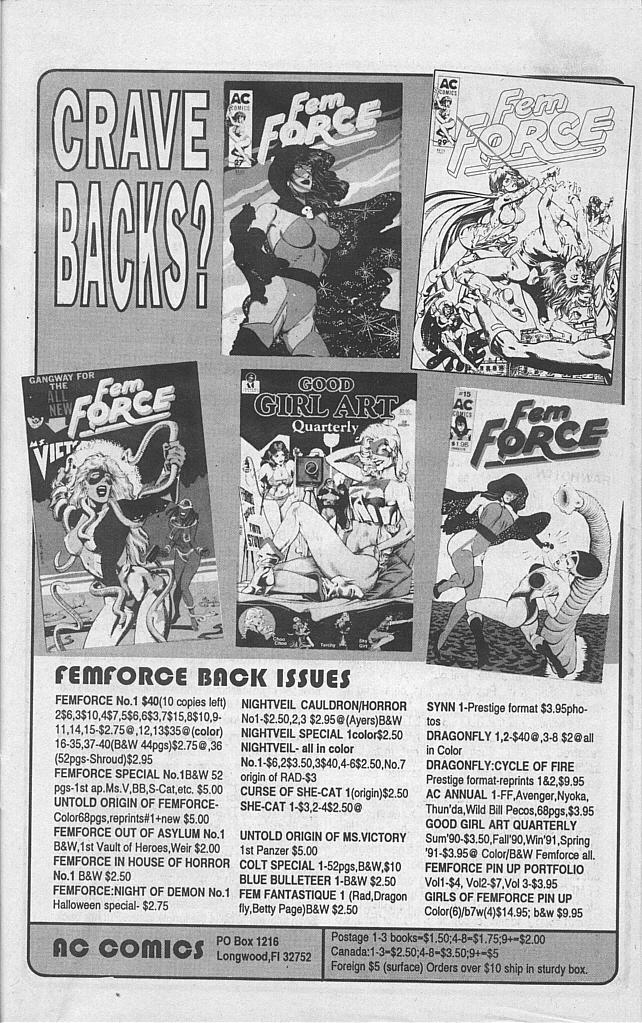 Read online Femforce comic -  Issue #41 - 30
