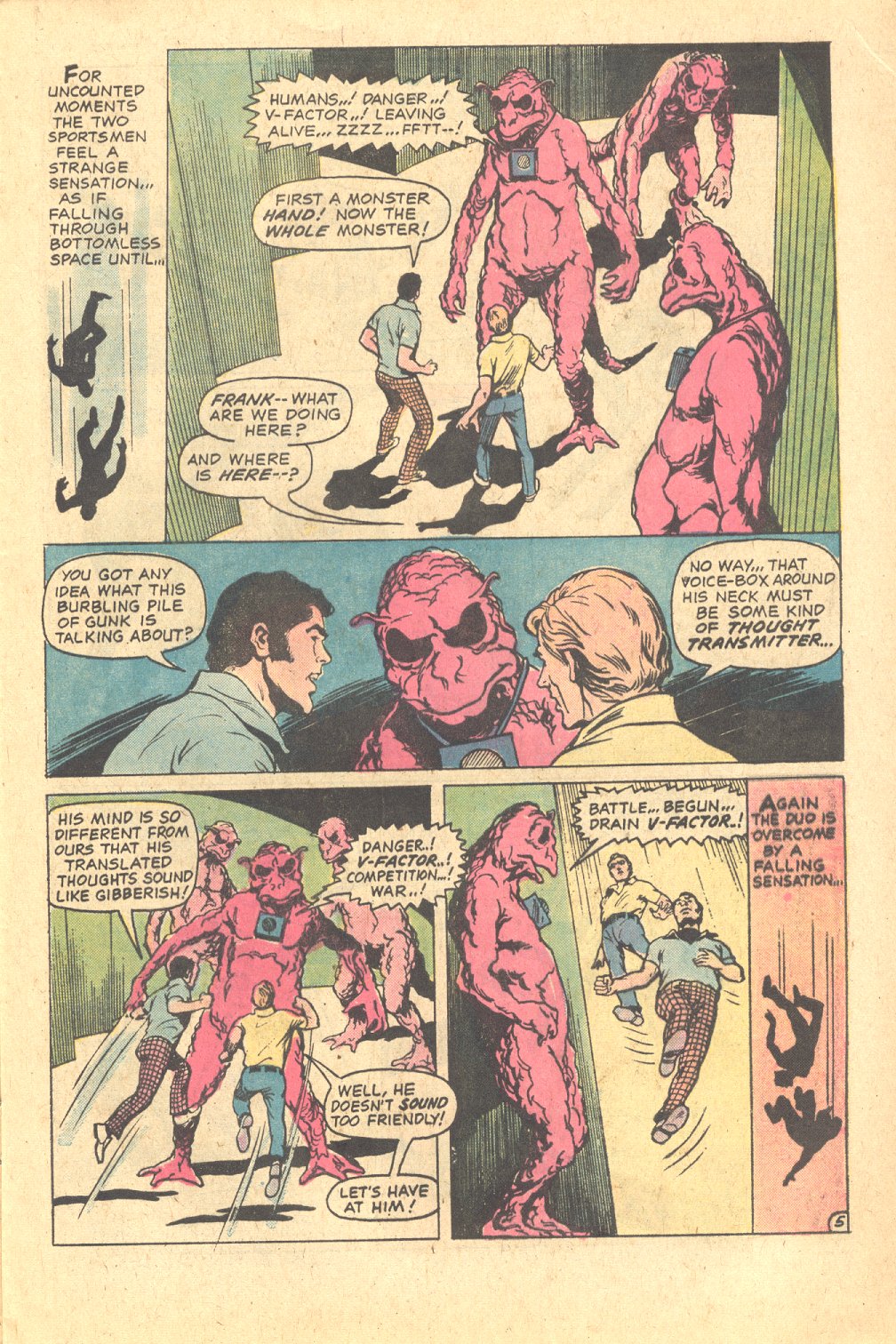 Read online Strange Sports Stories (1973) comic -  Issue #6 - 6