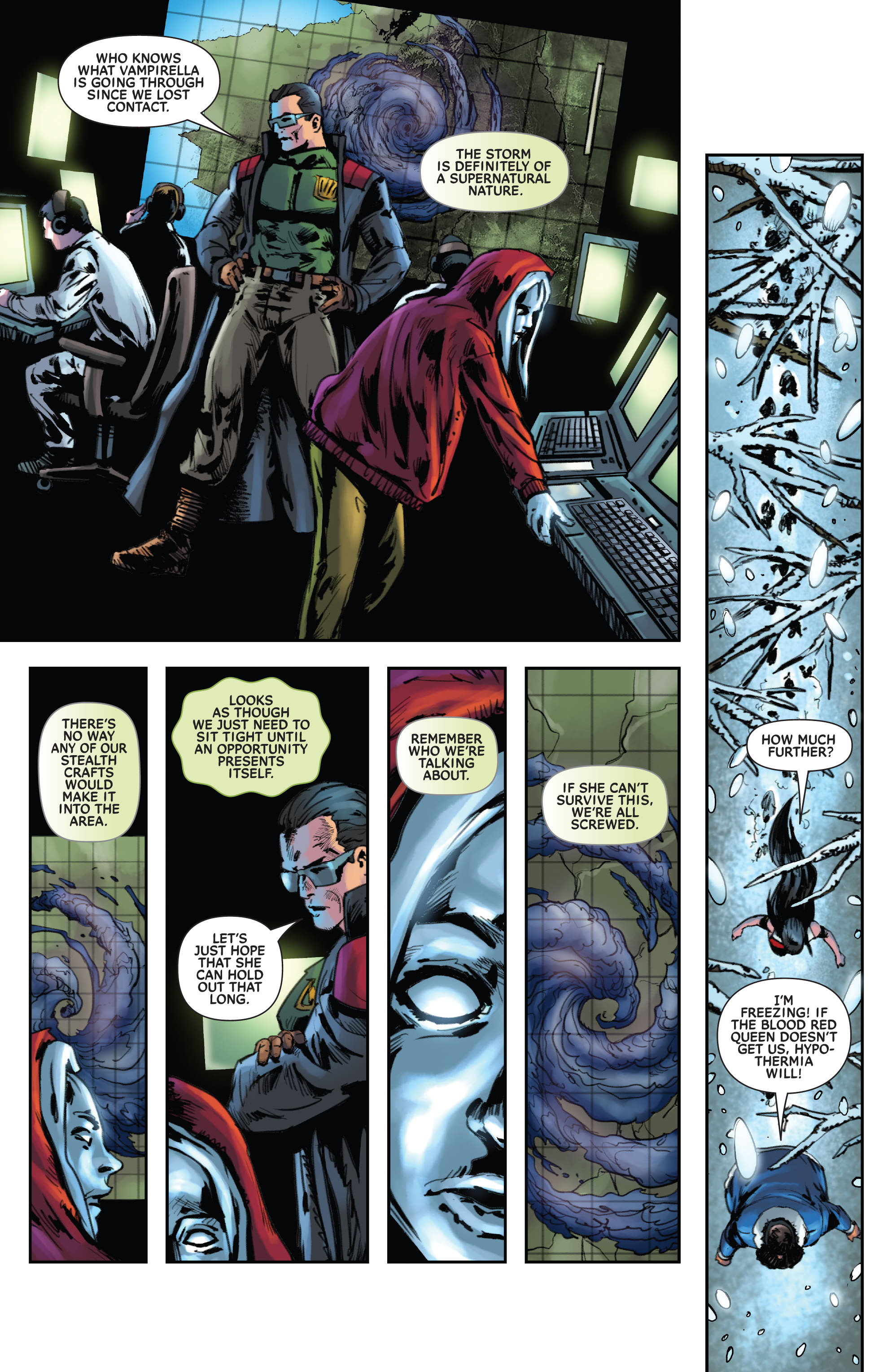 Read online Vampirella Strikes (2022) comic -  Issue #9 - 11