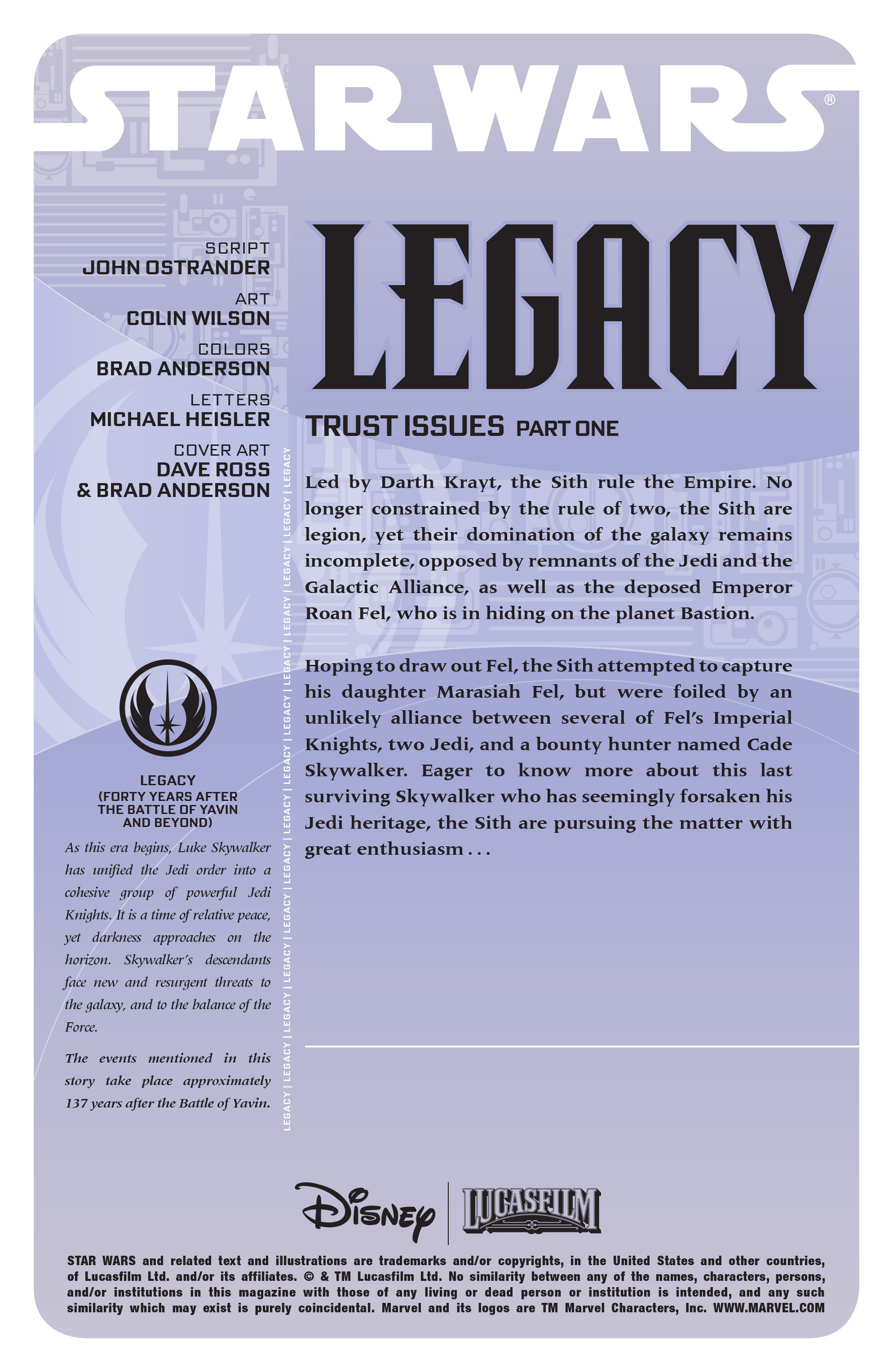 Read online Star Wars Legends: Legacy - Epic Collection comic -  Issue # TPB 1 (Part 2) - 99