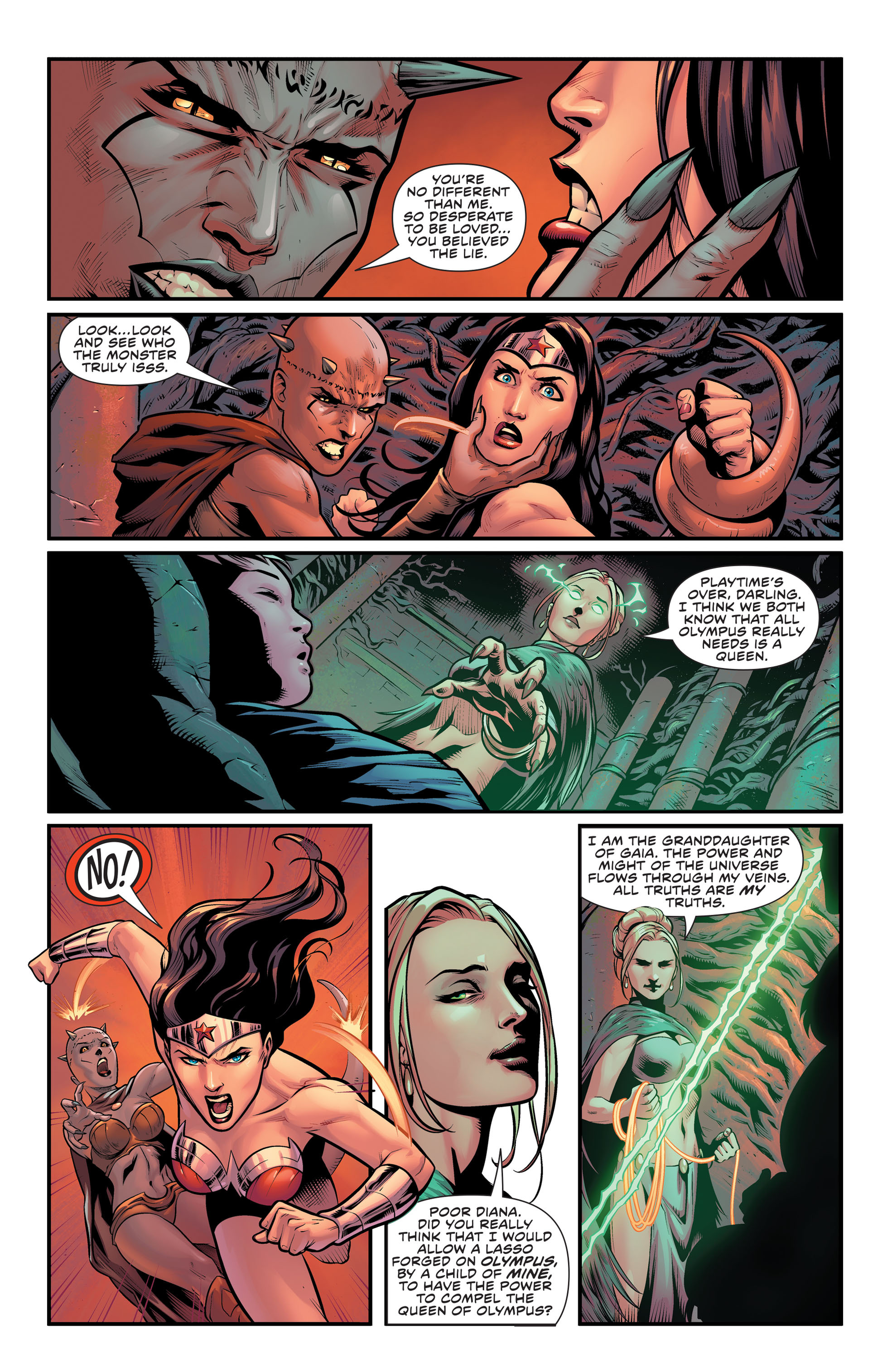 Read online Wonder Woman (2011) comic -  Issue #52 - 16