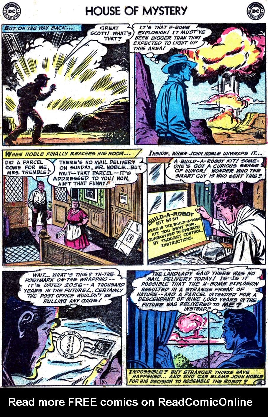 Read online House of Mystery (1951) comic -  Issue #49 - 12