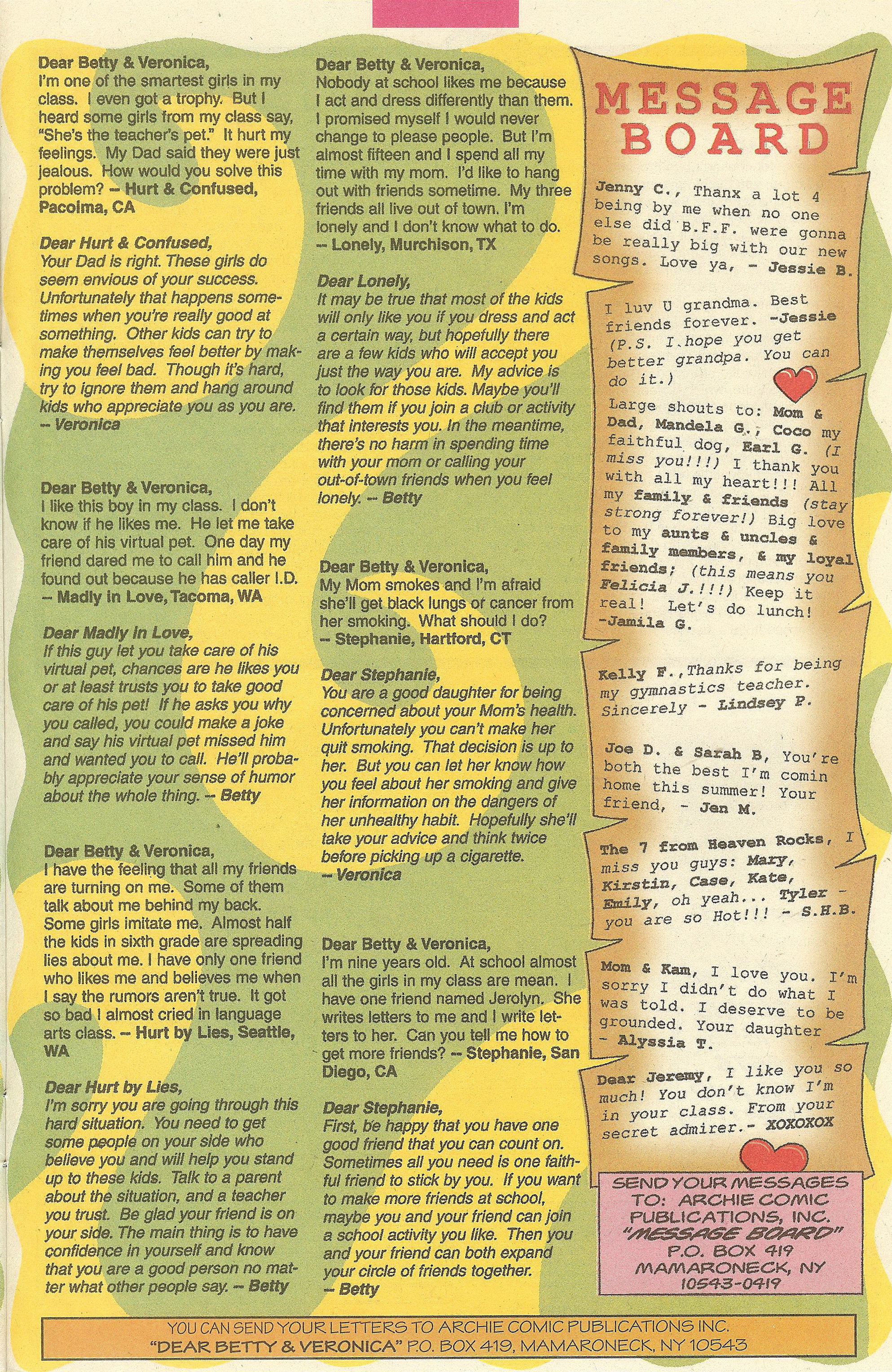 Read online Betty and Veronica (1987) comic -  Issue #126 - 27