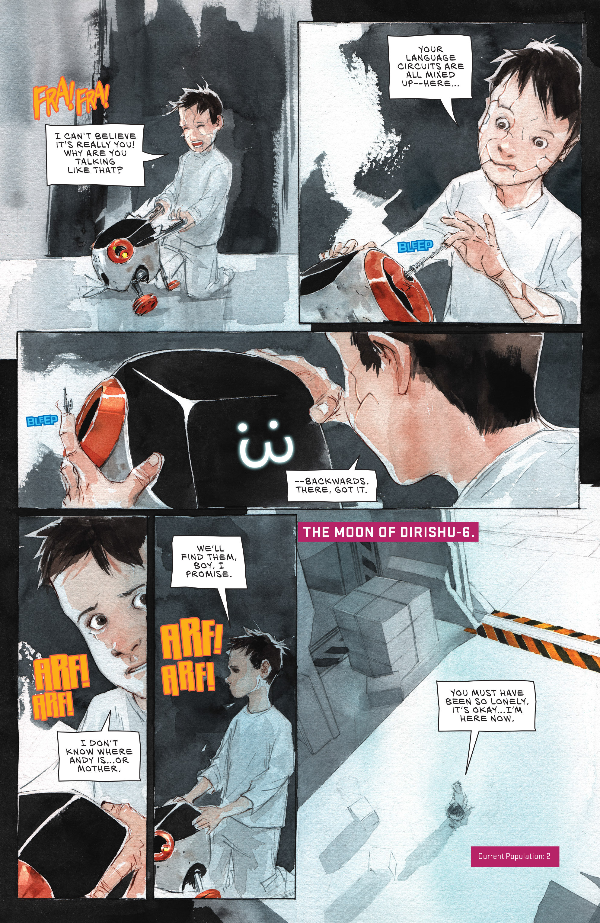 Read online Descender comic -  Issue #1 - 19