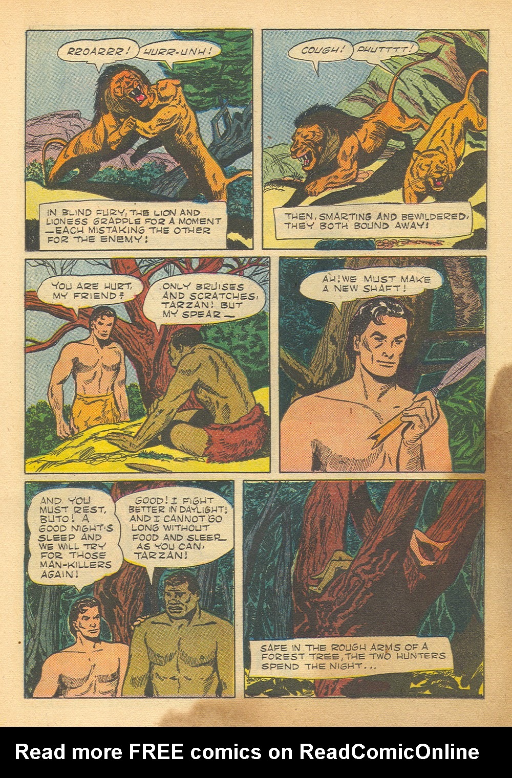 Read online Tarzan (1948) comic -  Issue #54 - 10