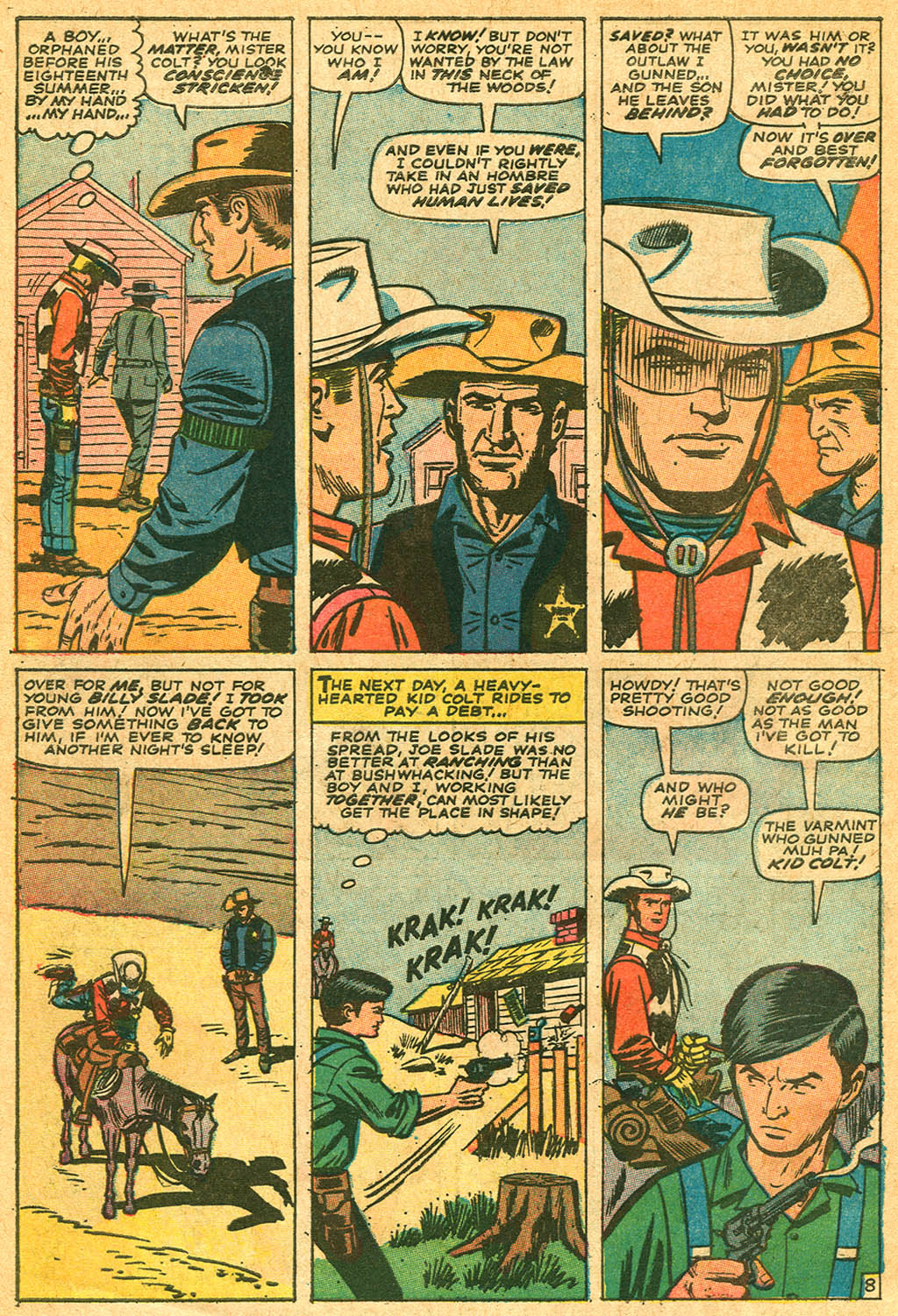 Read online Kid Colt Outlaw comic -  Issue #132 - 10