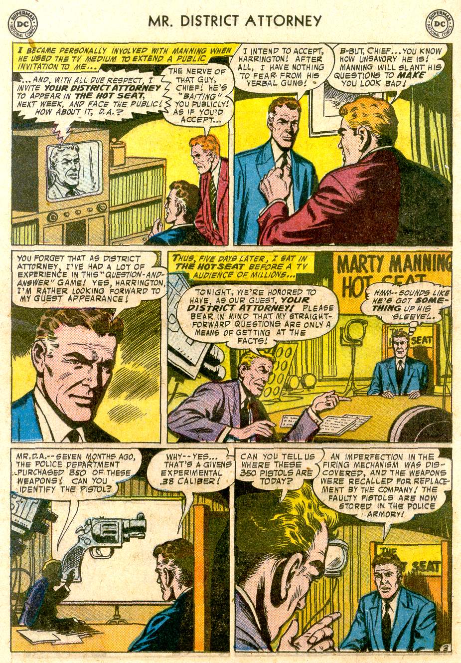 Read online Mr. District Attorney comic -  Issue #58 - 16