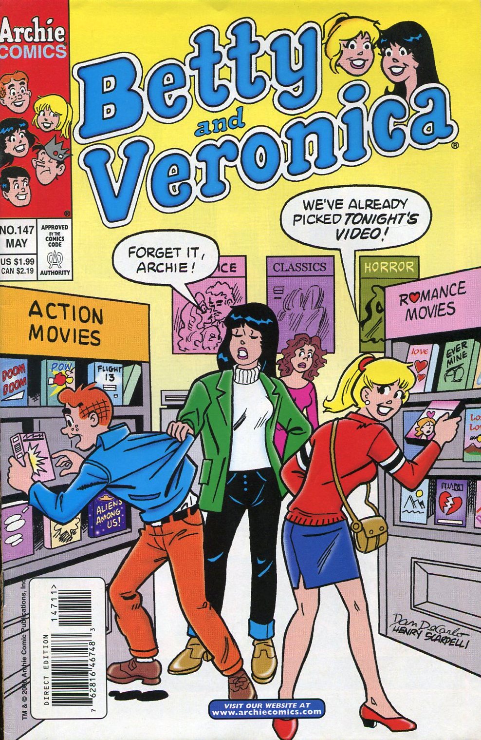 Read online Betty and Veronica (1987) comic -  Issue #147 - 1