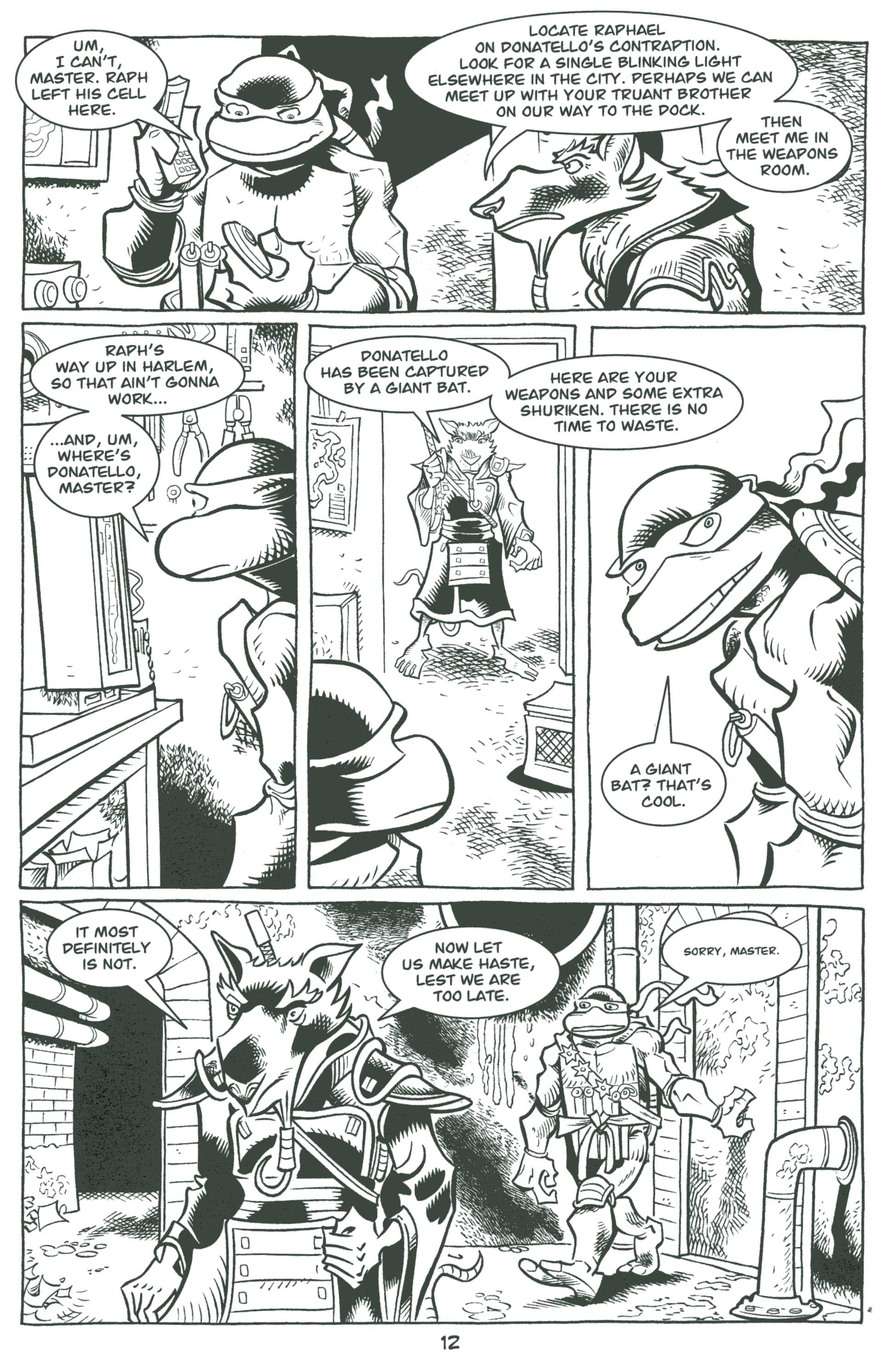 Read online TMNT Movie Prequel comic -  Issue #3 - 14