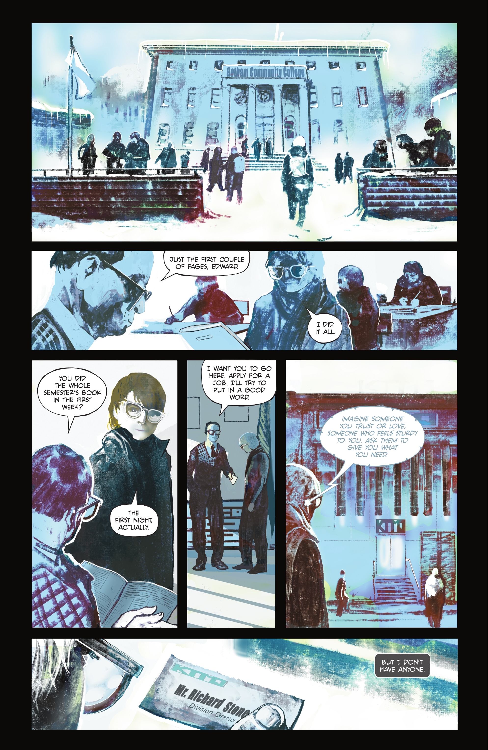 Read online The Riddler: Year One comic -  Issue #4 - 33