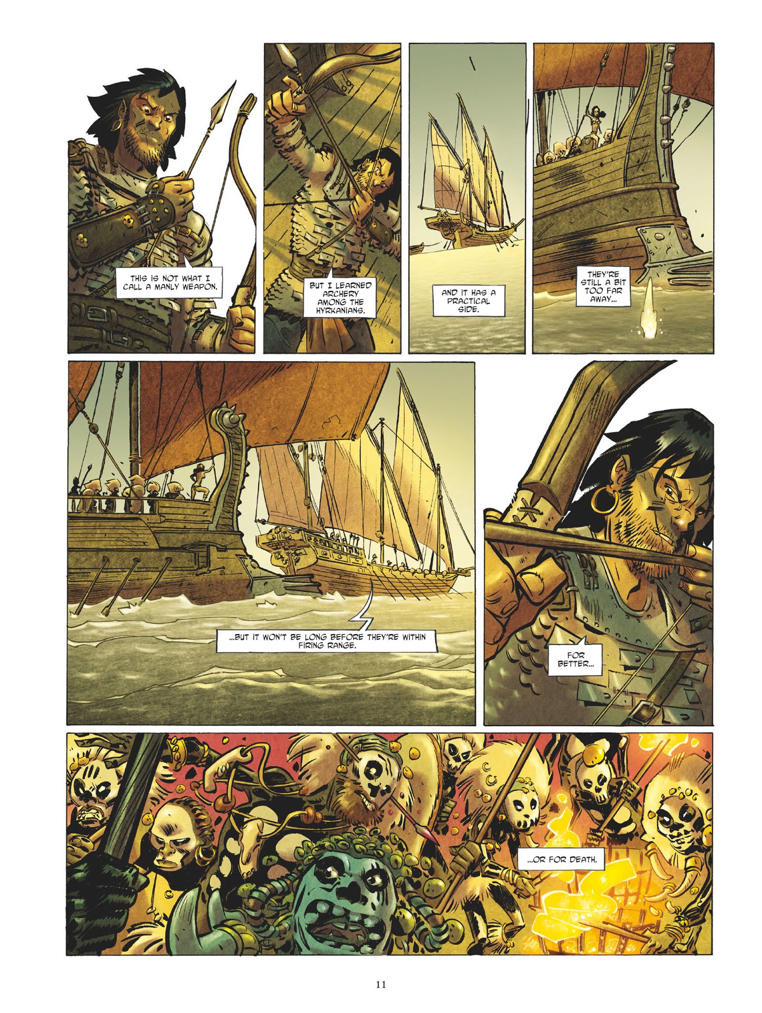 Read online Conan le Cimmérien - La Reine de la côte noire comic -  Issue #1 - 12