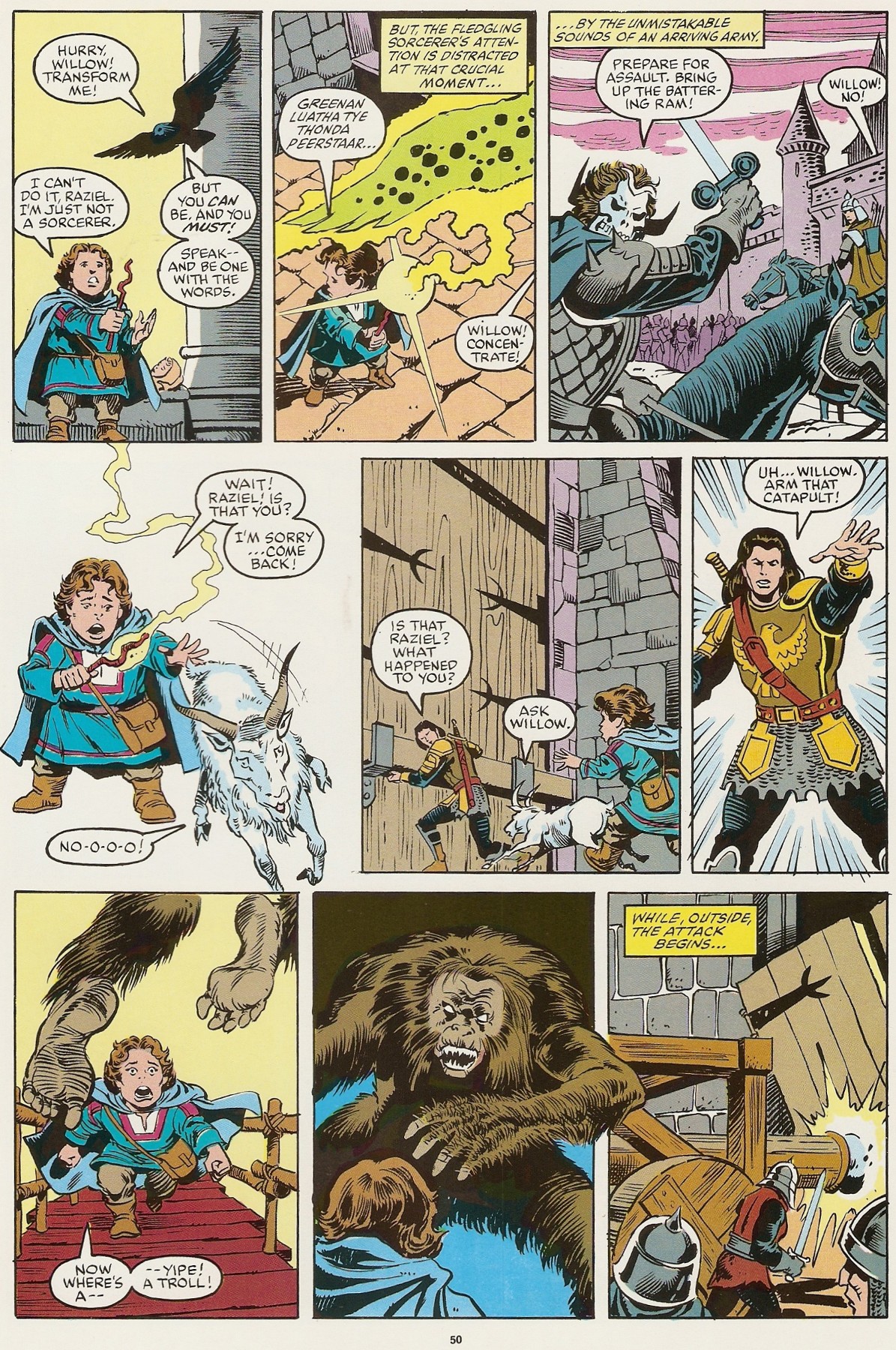 Read online Marvel Graphic Novel comic -  Issue #36 - Willow - 54