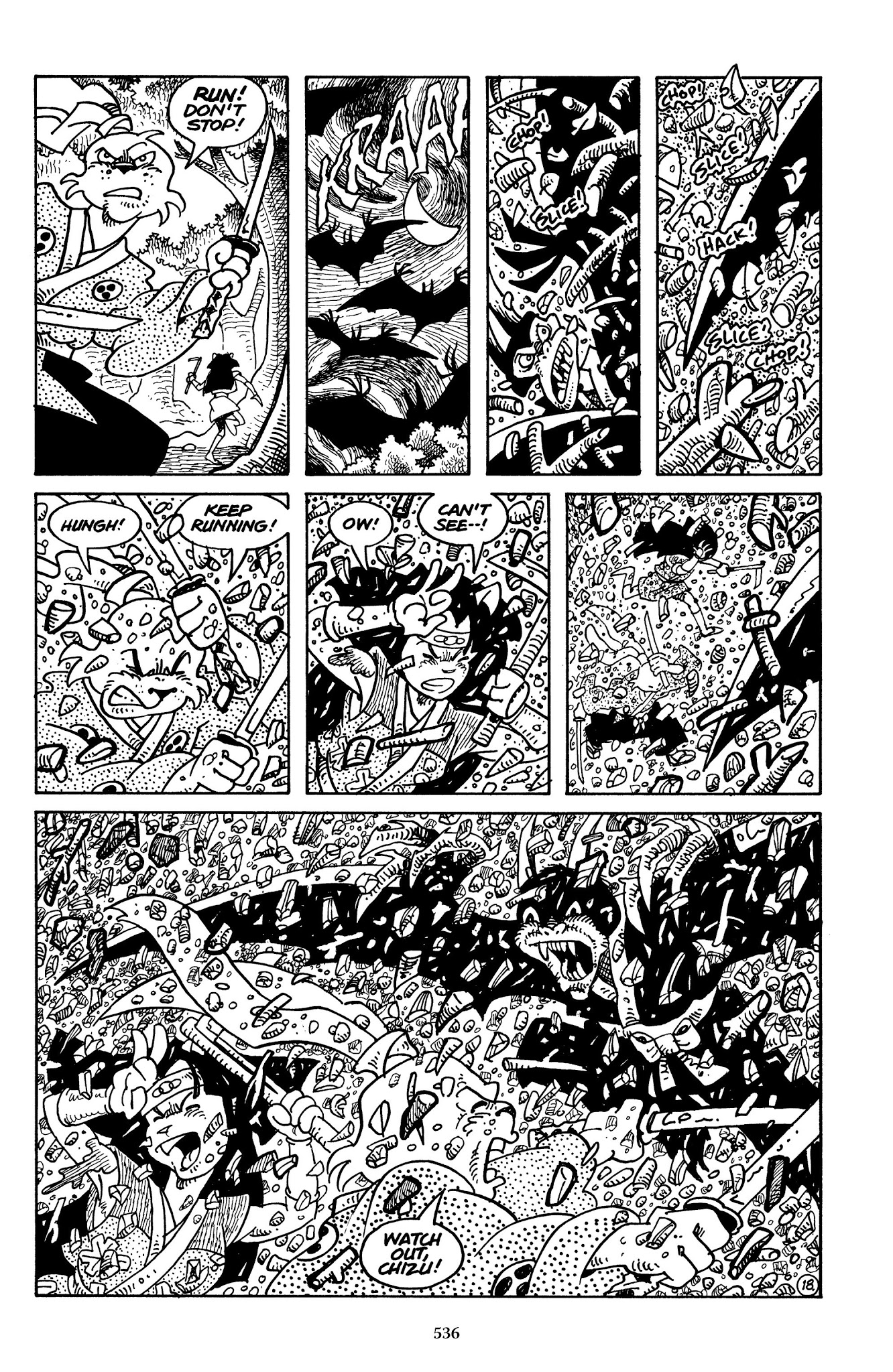 Read online The Usagi Yojimbo Saga comic -  Issue # TPB 1 - 523