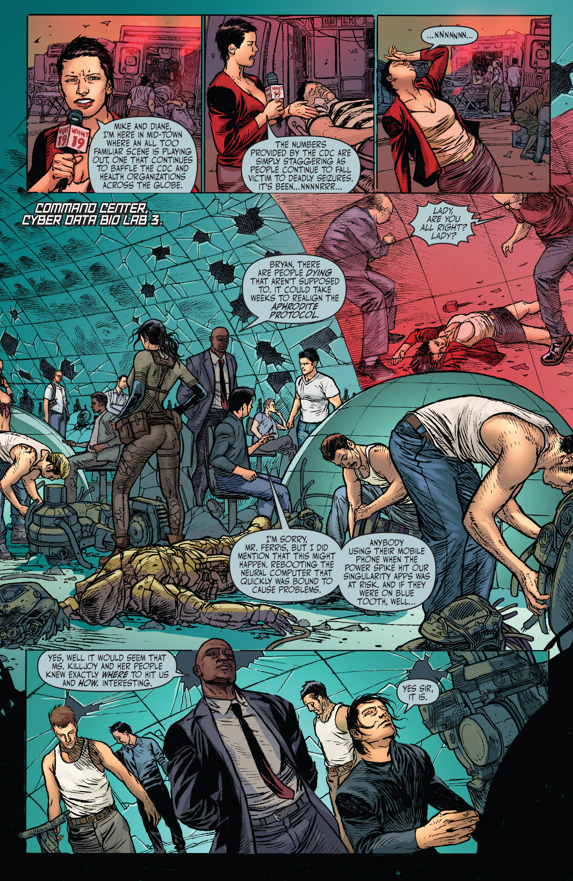 Read online Cyberforce (2012) comic -  Issue #9 - 10