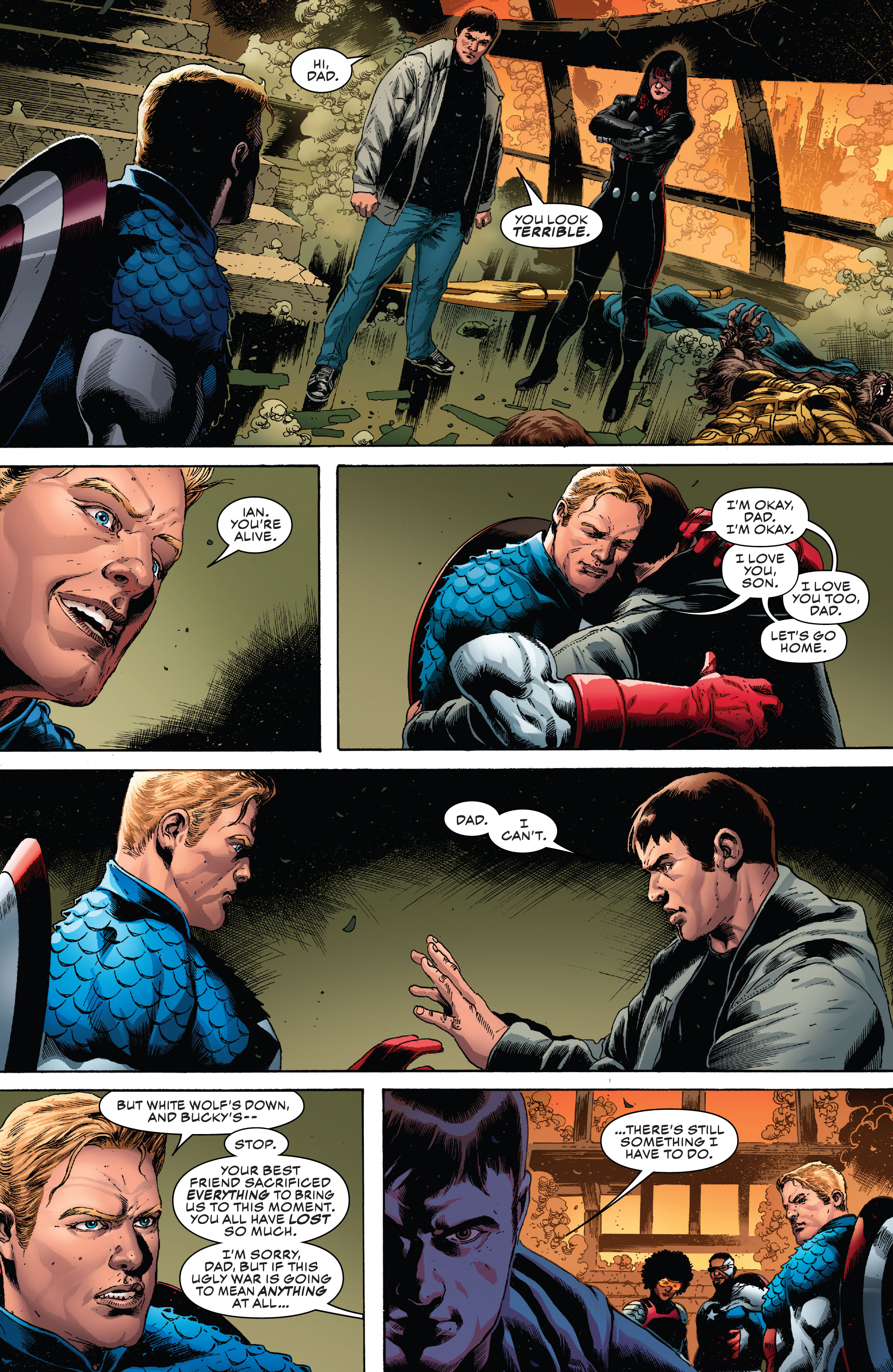 Read online Captain America: Cold War comic -  Issue # Omega - 21
