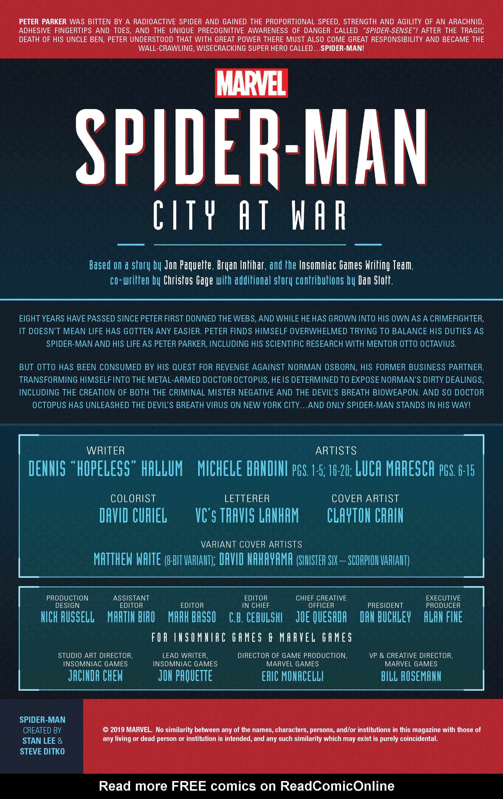 Read online Marvel's Spider-Man: City At War comic -  Issue #5 - 2