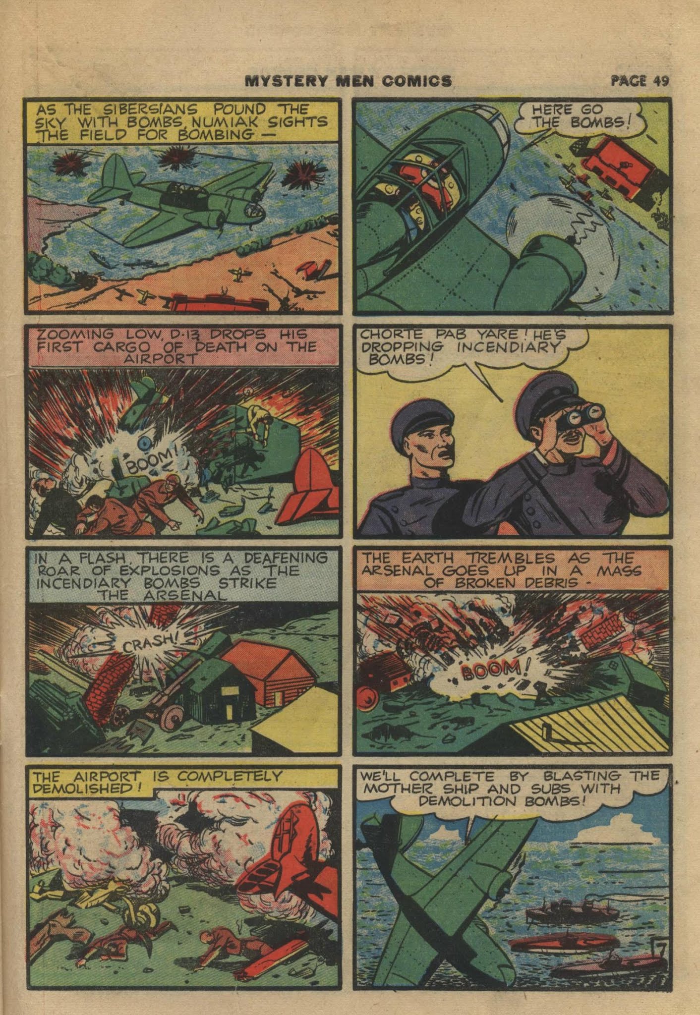 Read online Mystery Men Comics comic -  Issue #15 - 51