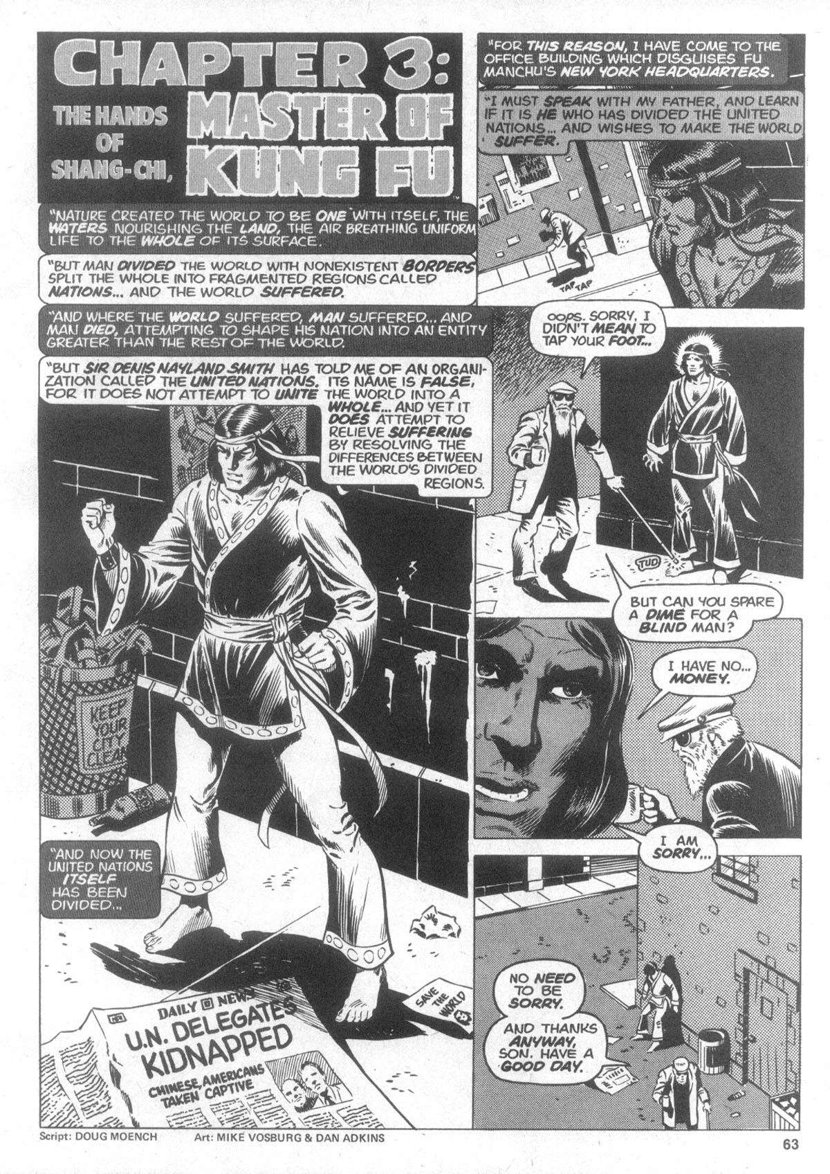 Read online The Deadly Hands of Kung Fu comic -  Issue # _Special - 59