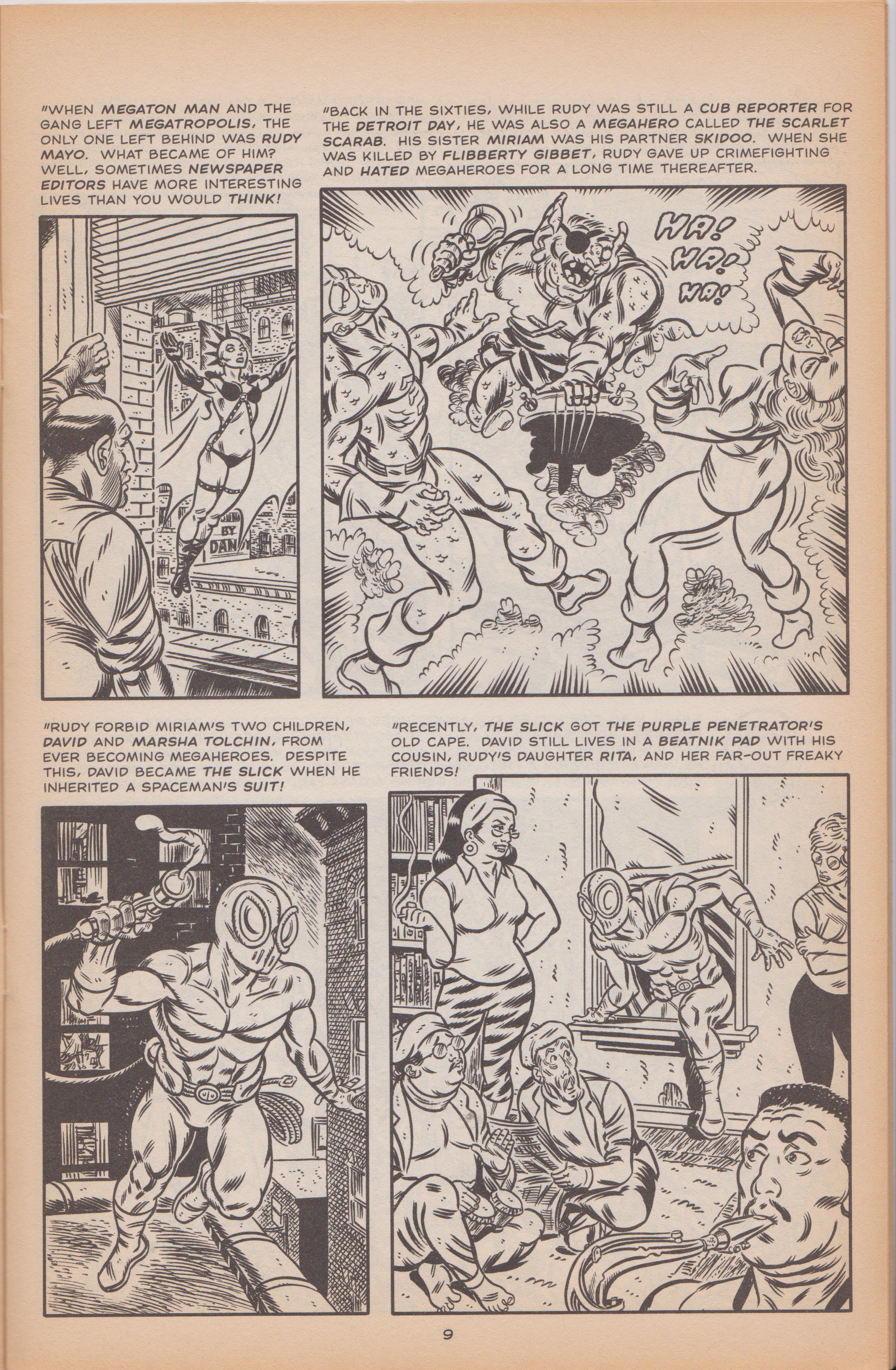 Read online Don Simpson's Bizarre Heroes comic -  Issue #17 - 12
