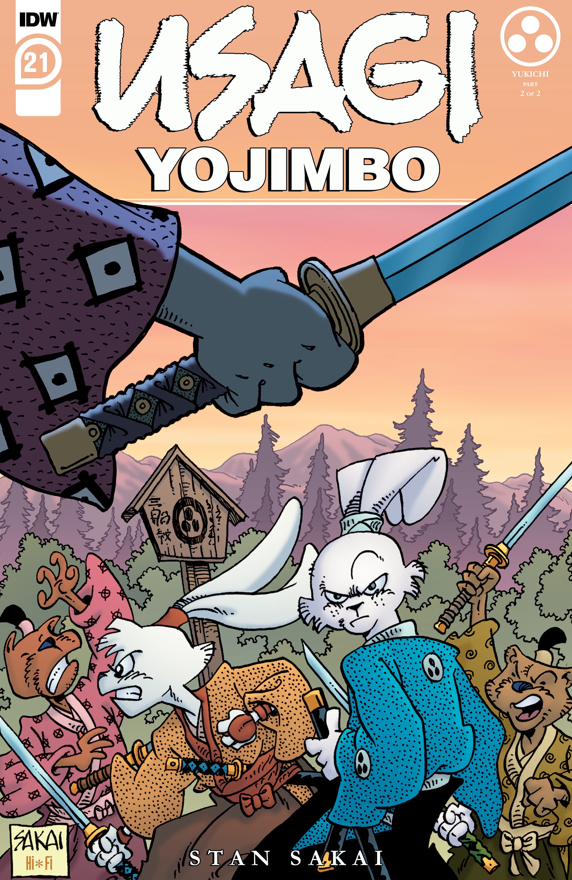 Read online Usagi Yojimbo (2019) comic -  Issue #21 - 1