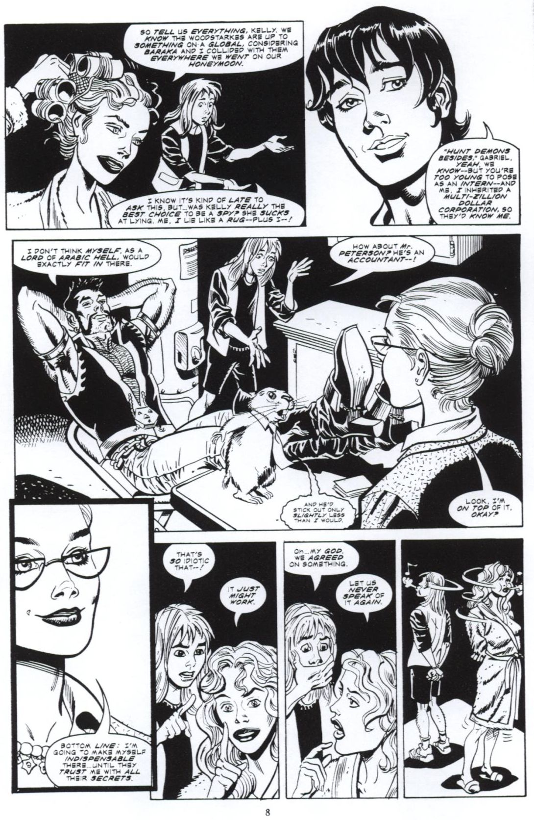 Read online Soulsearchers and Company comic -  Issue #70 - 9