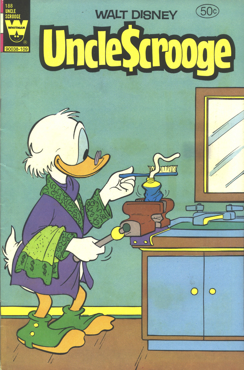 Read online Uncle Scrooge (1953) comic -  Issue #188 - 1
