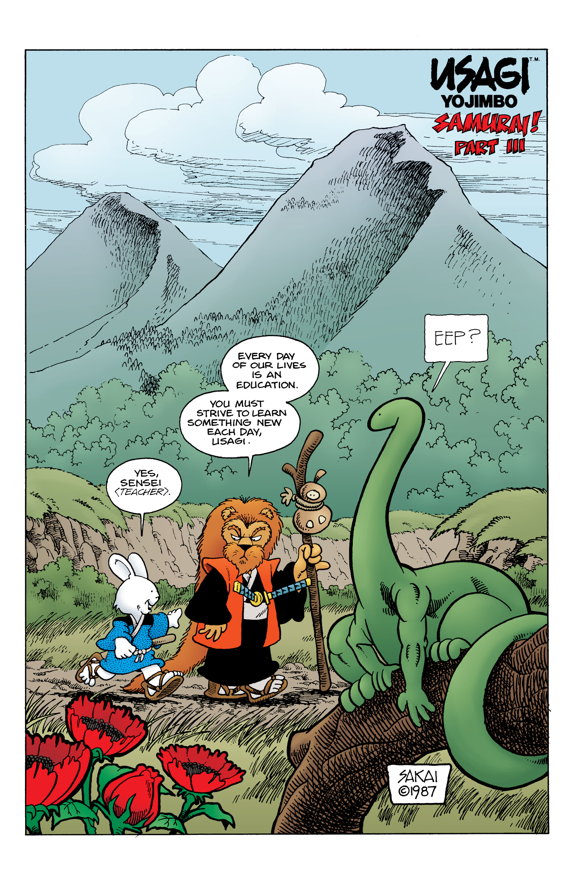 Read online Usagi Yojimbo Color Classics comic -  Issue #2 - 4