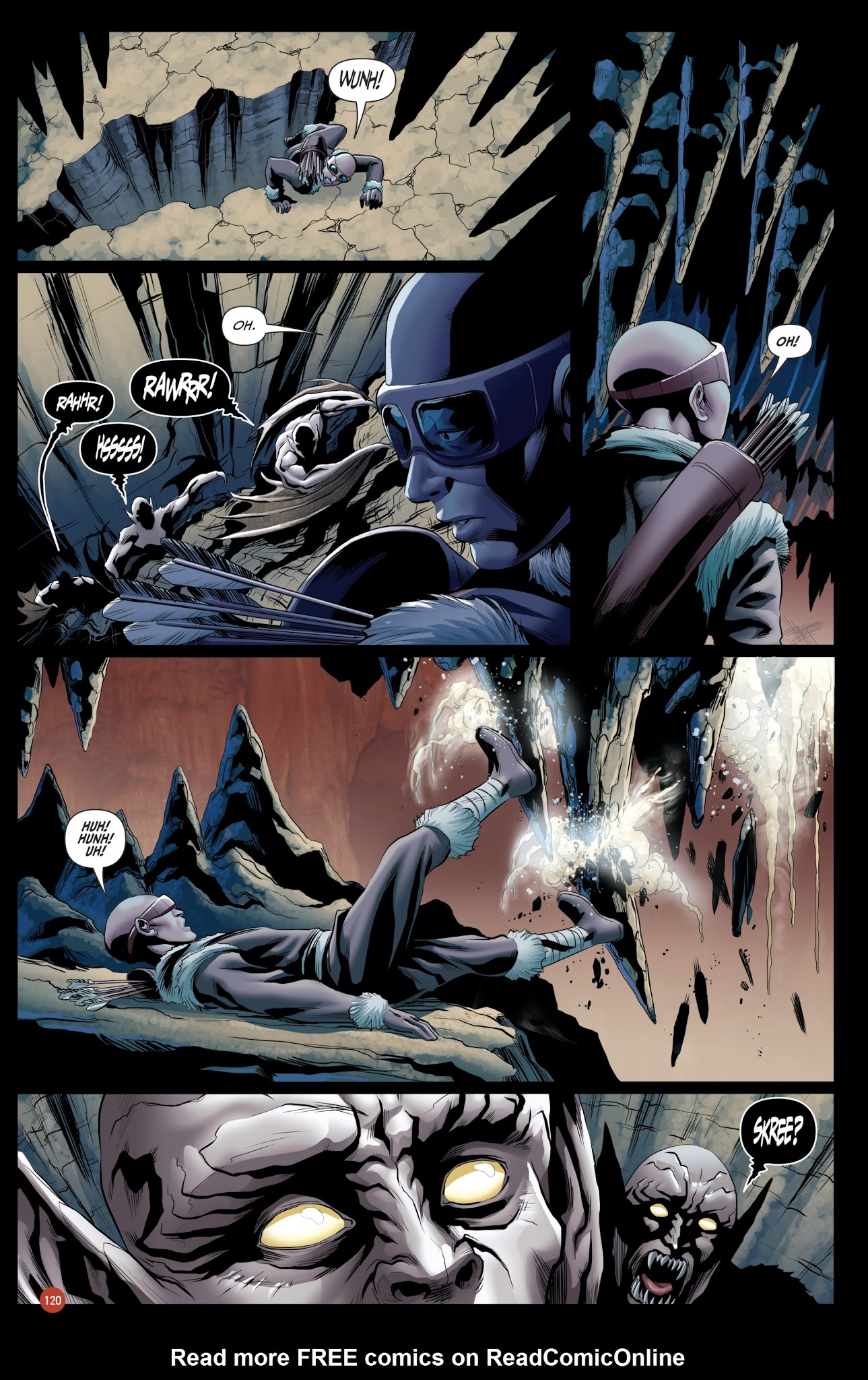 Read online Van Helsing vs. Werewolf comic -  Issue # _TPB 1 - 120