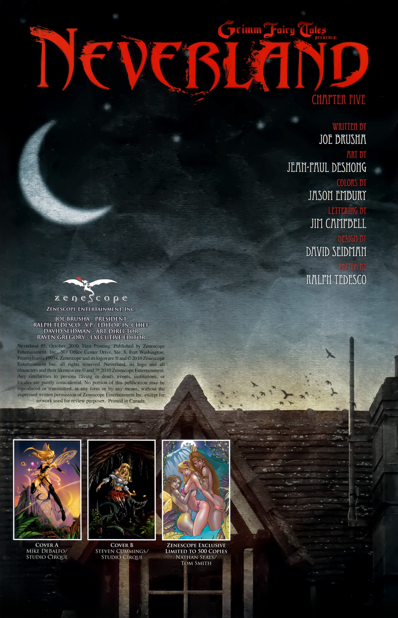Read online Grimm Fairy Tales: Neverland comic -  Issue #5 - 2