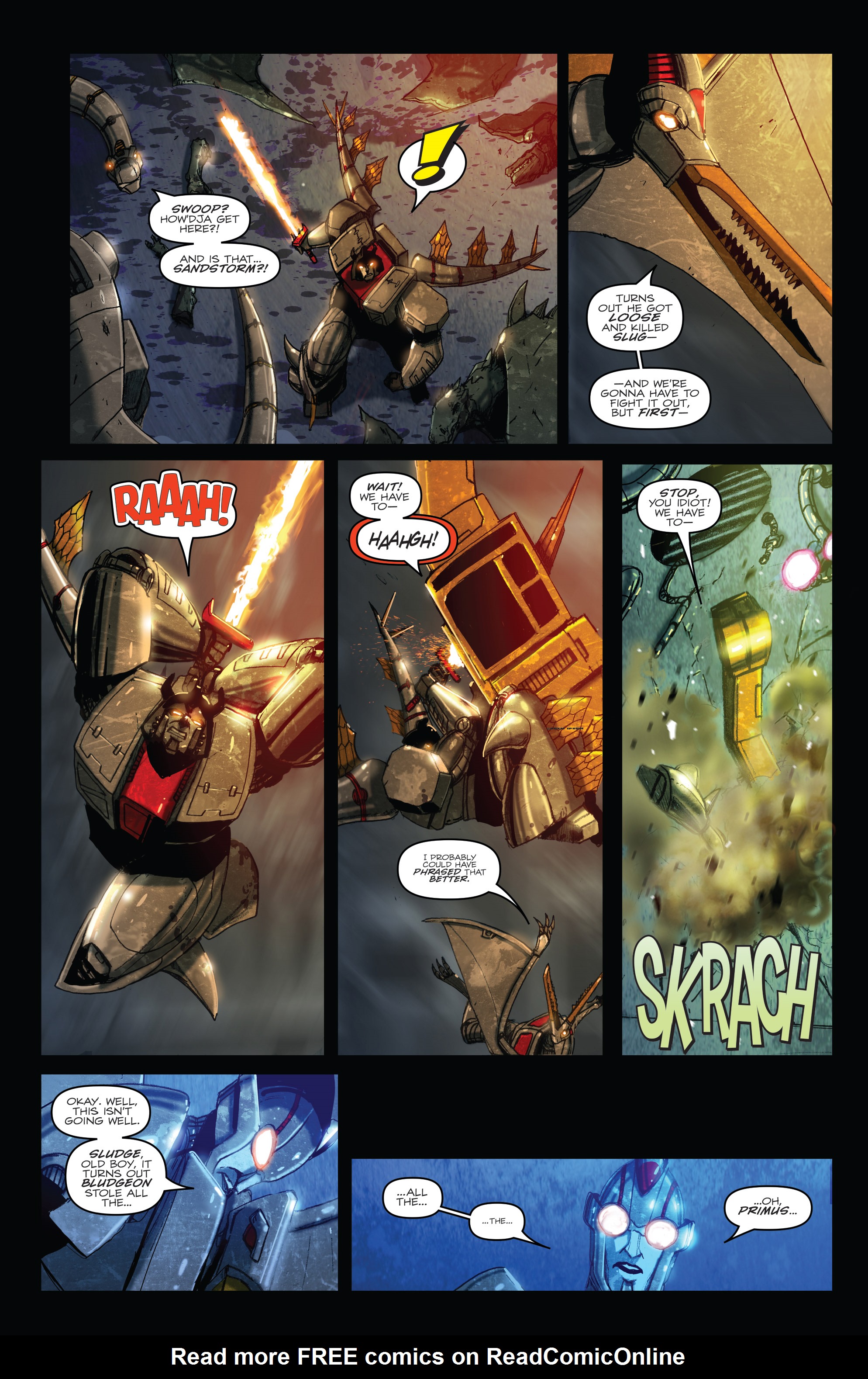 Read online Transformers: Salvation comic -  Issue # Full - 30