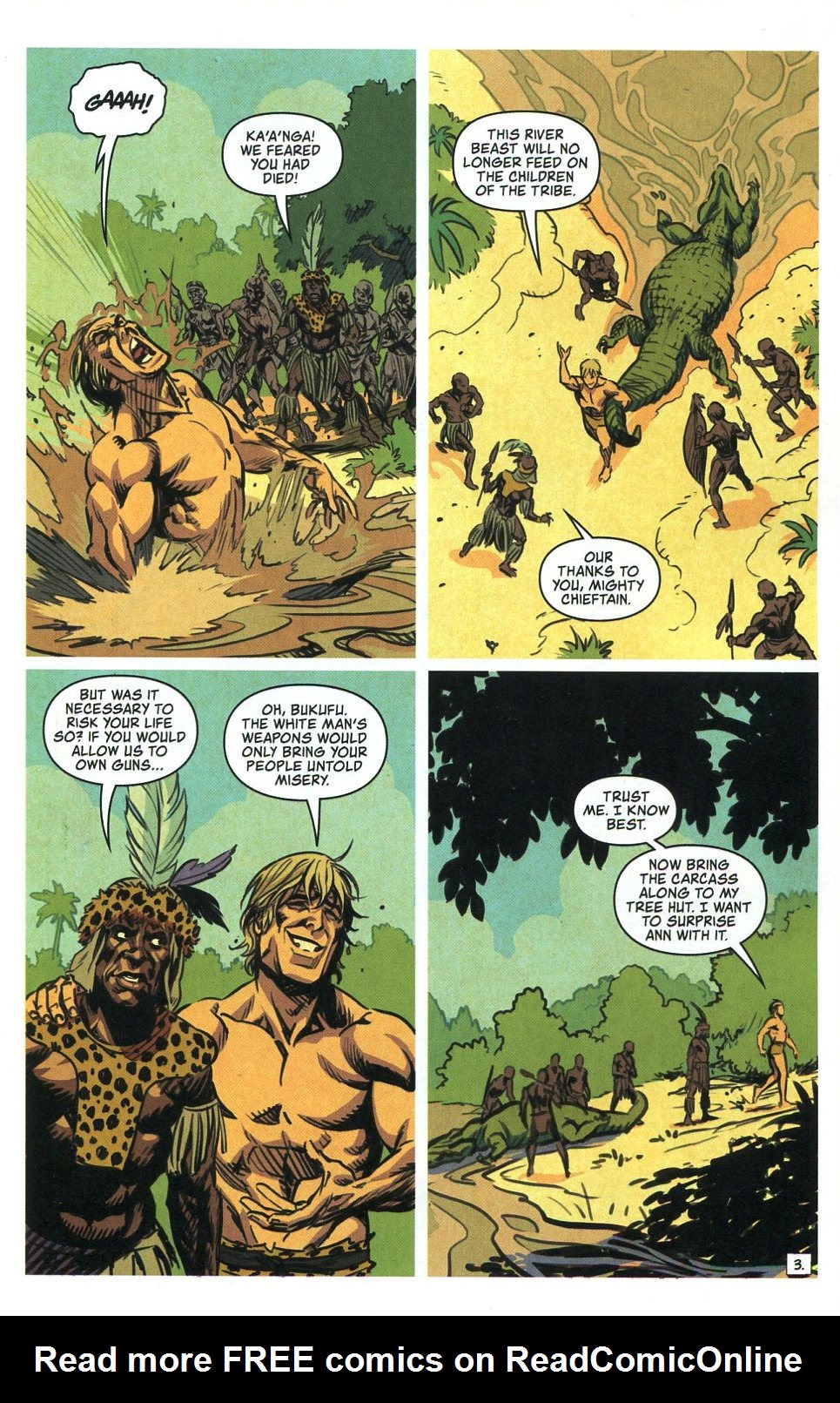 Read online Jungle Comics (2019) comic -  Issue #1 - 5