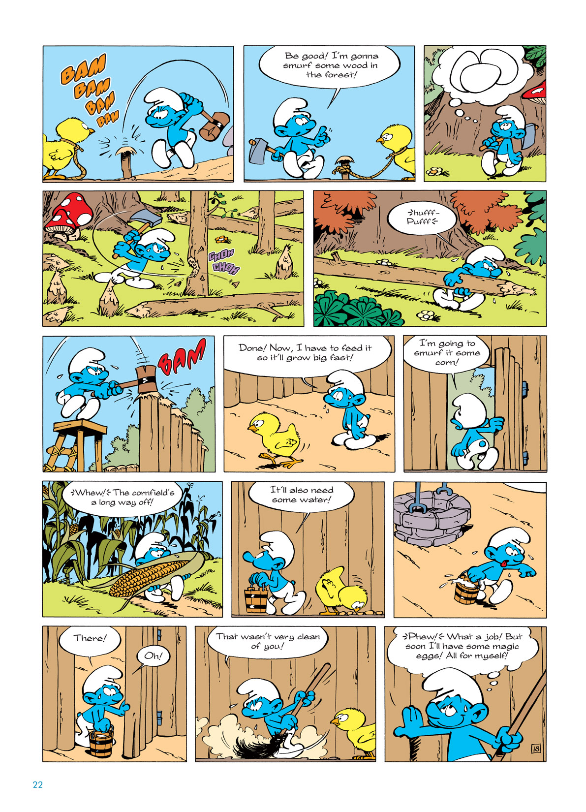 Read online The Smurfs comic -  Issue #5 - 22