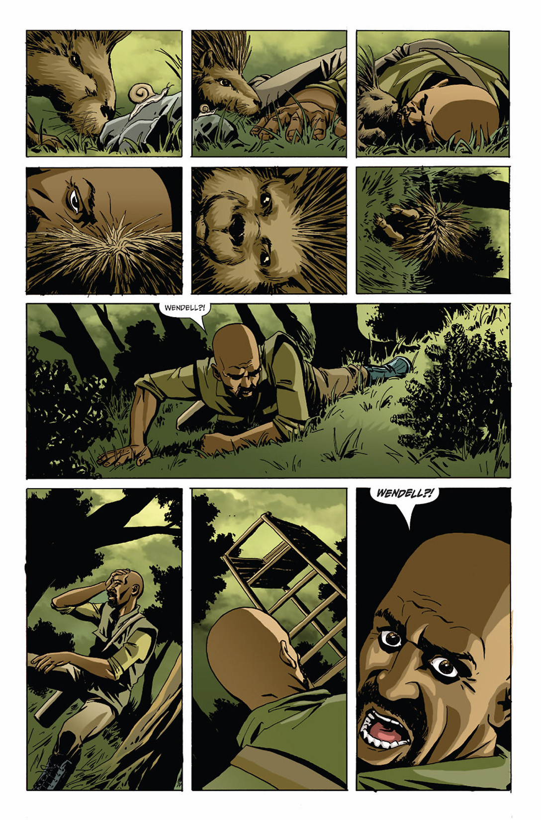 Read online Hunter's Moon comic -  Issue #1 - 25