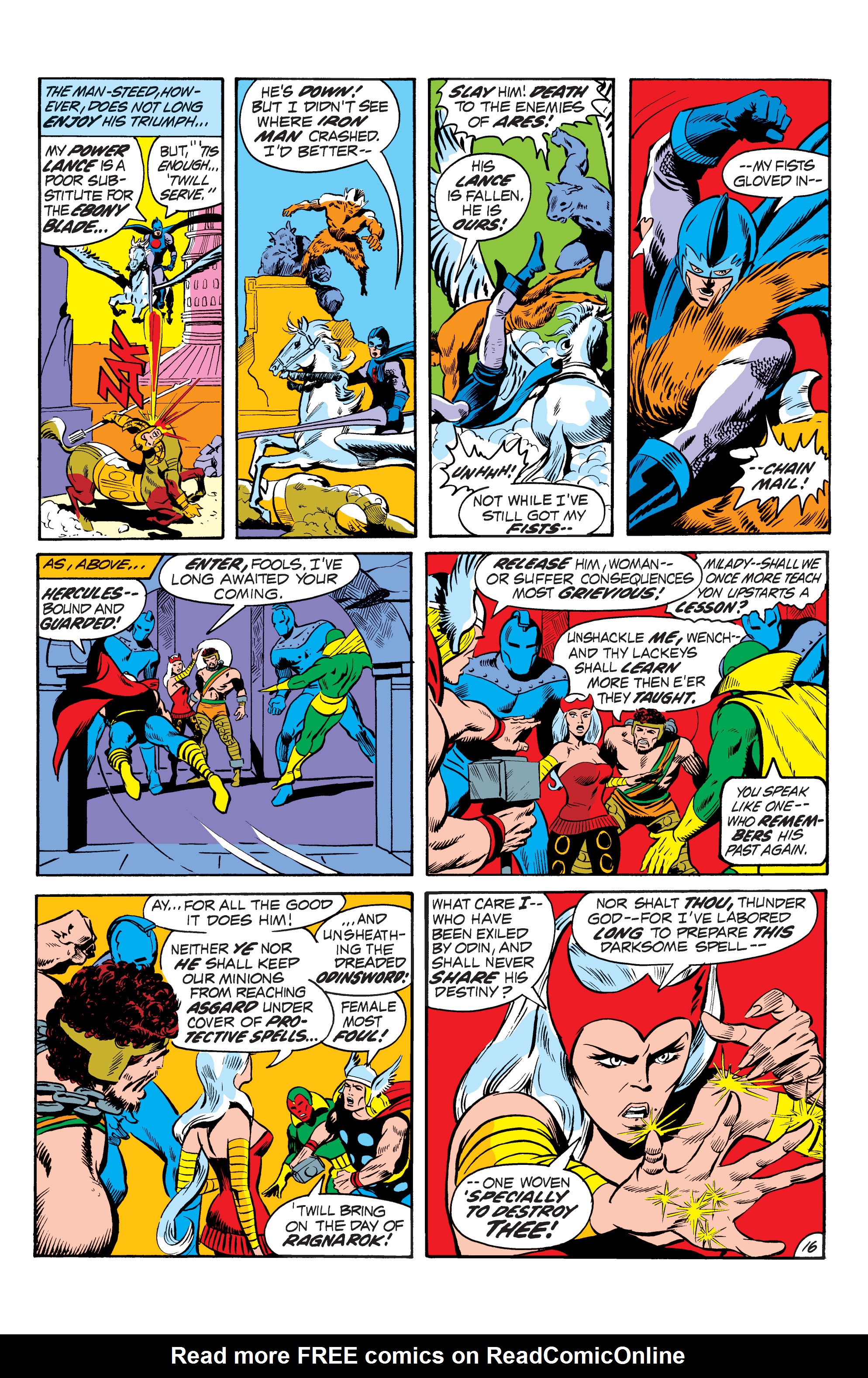 Read online Marvel Masterworks: The Avengers comic -  Issue # TPB 10 (Part 3) - 76