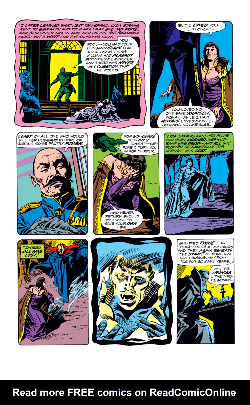 Read online Tomb of Dracula (1972) comic -  Issue #30 - 9