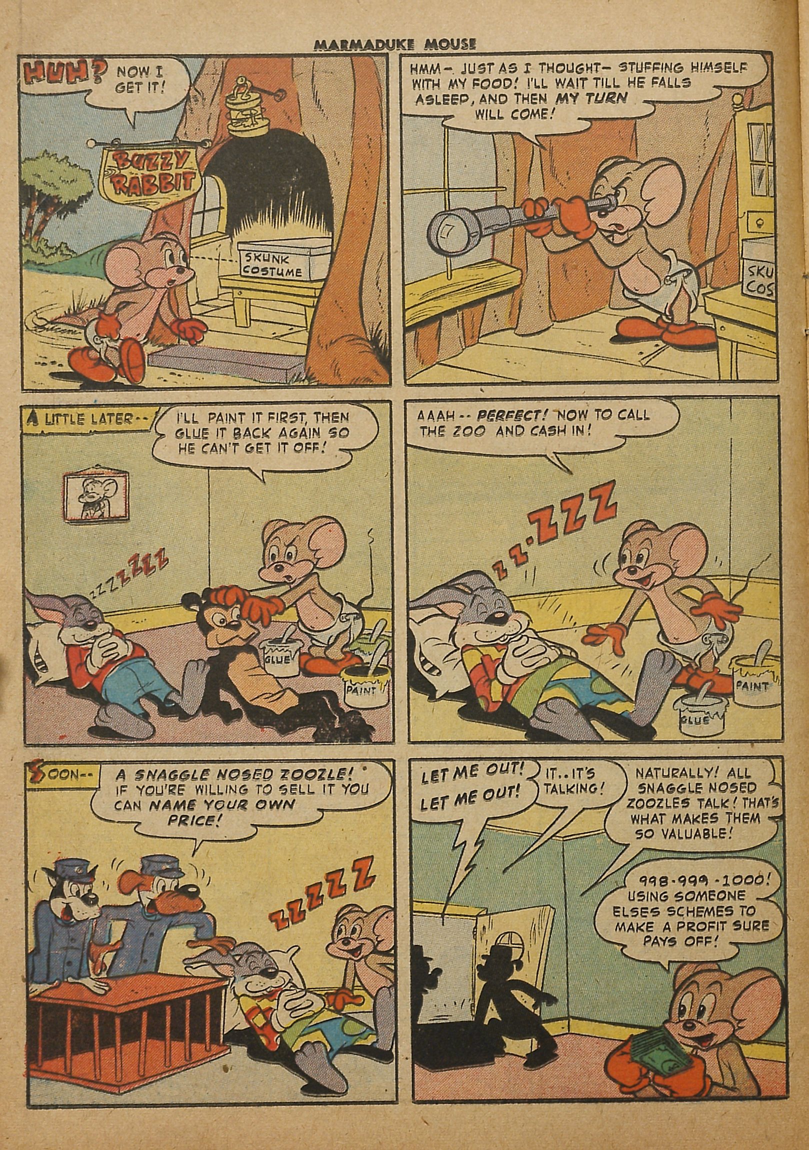 Read online Marmaduke Mouse comic -  Issue #60 - 12