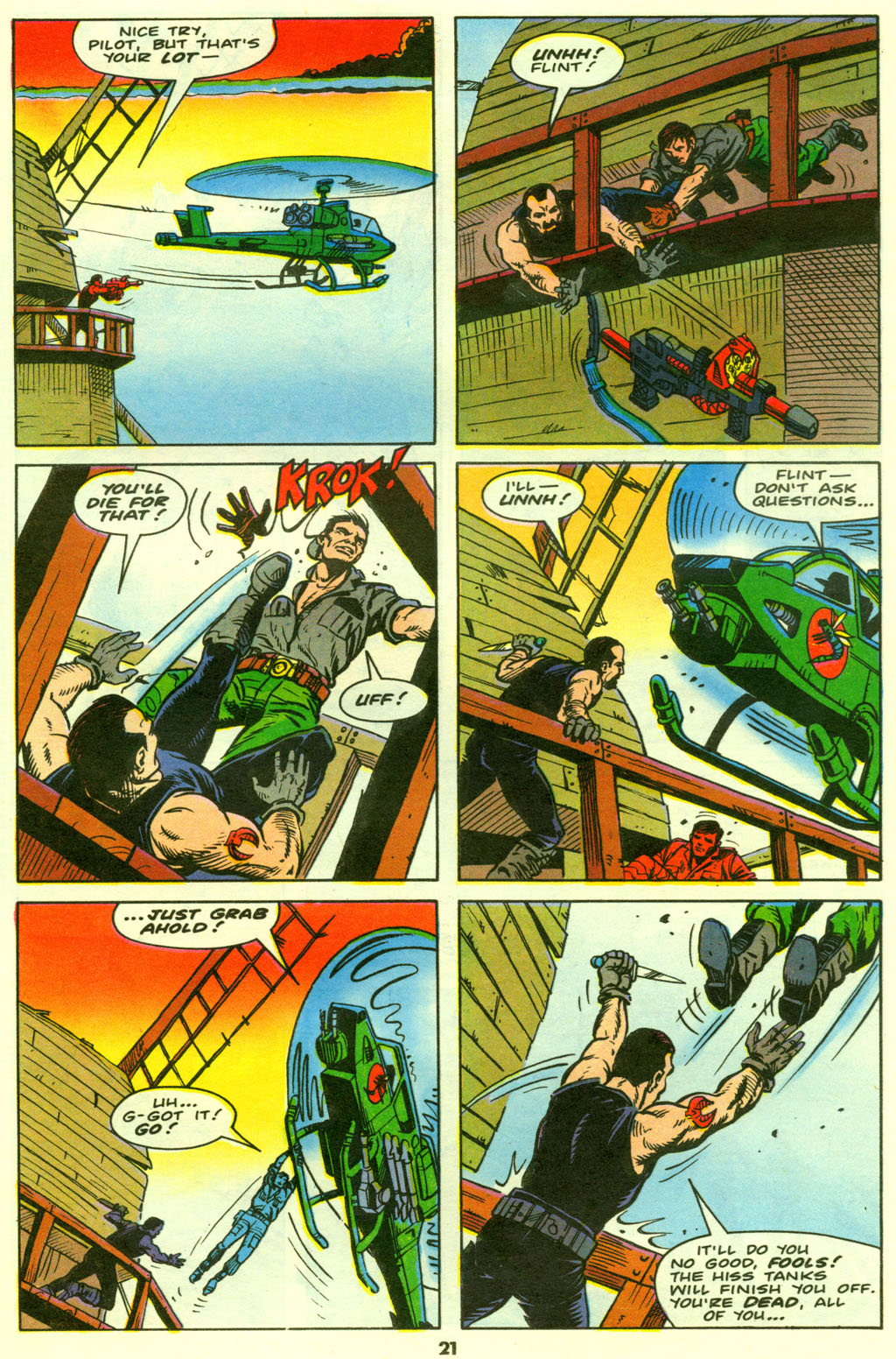 Read online G.I. Joe European Missions comic -  Issue #9 - 22
