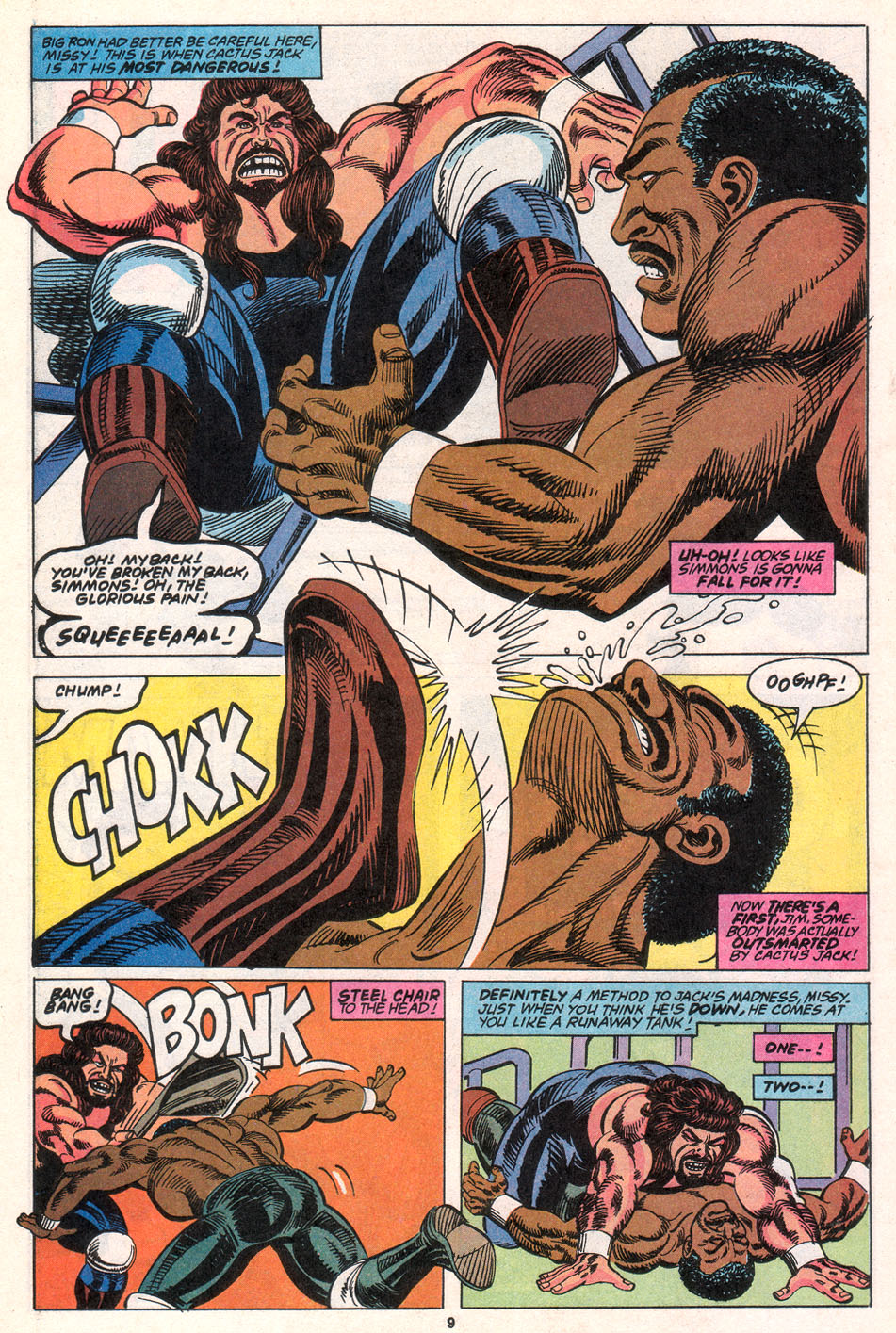 Read online WCW World Championship Wrestling comic -  Issue #7 - 10